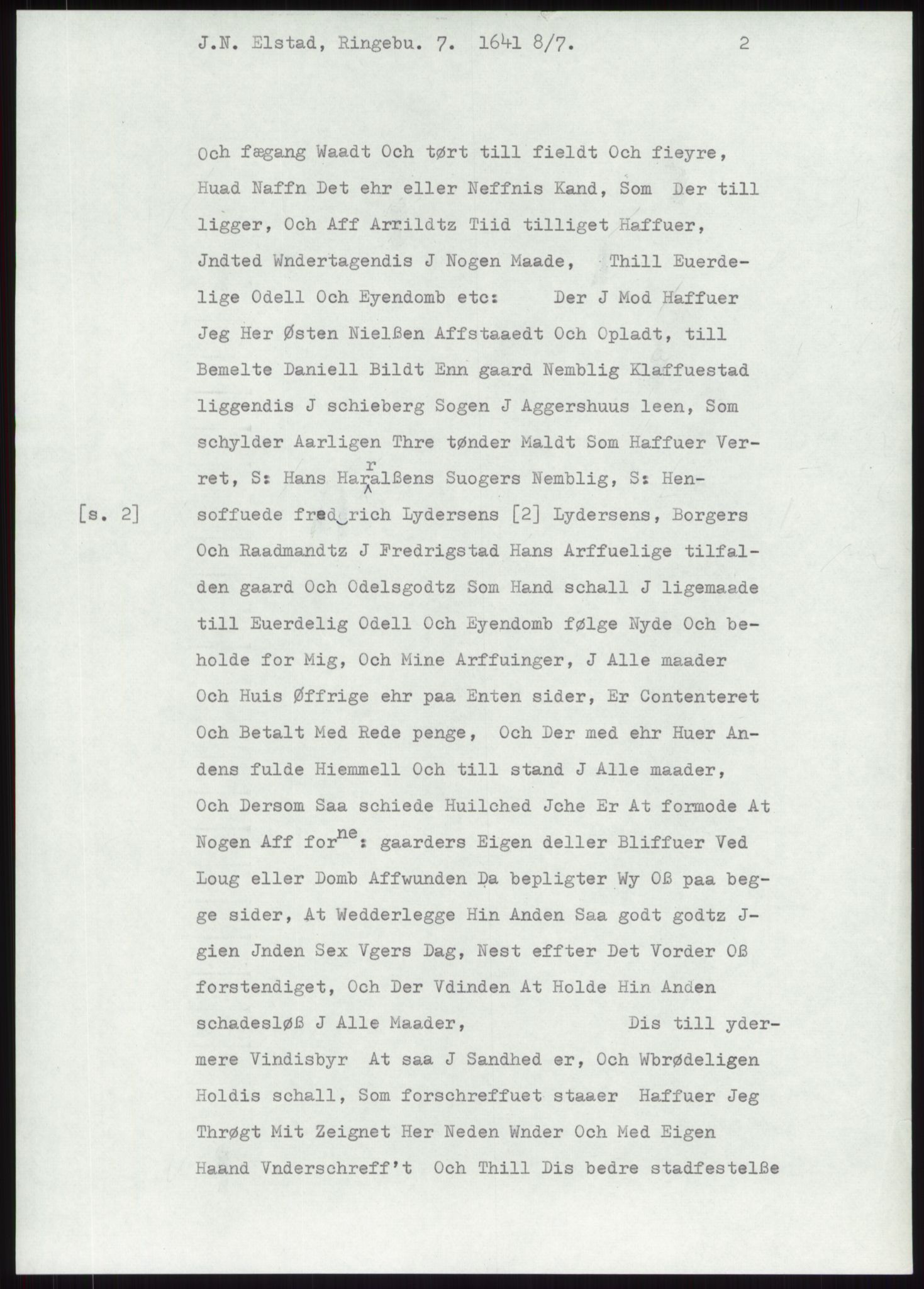Samlinger til kildeutgivelse, Diplomavskriftsamlingen, RA/EA-4053/H/Ha, p. 1972