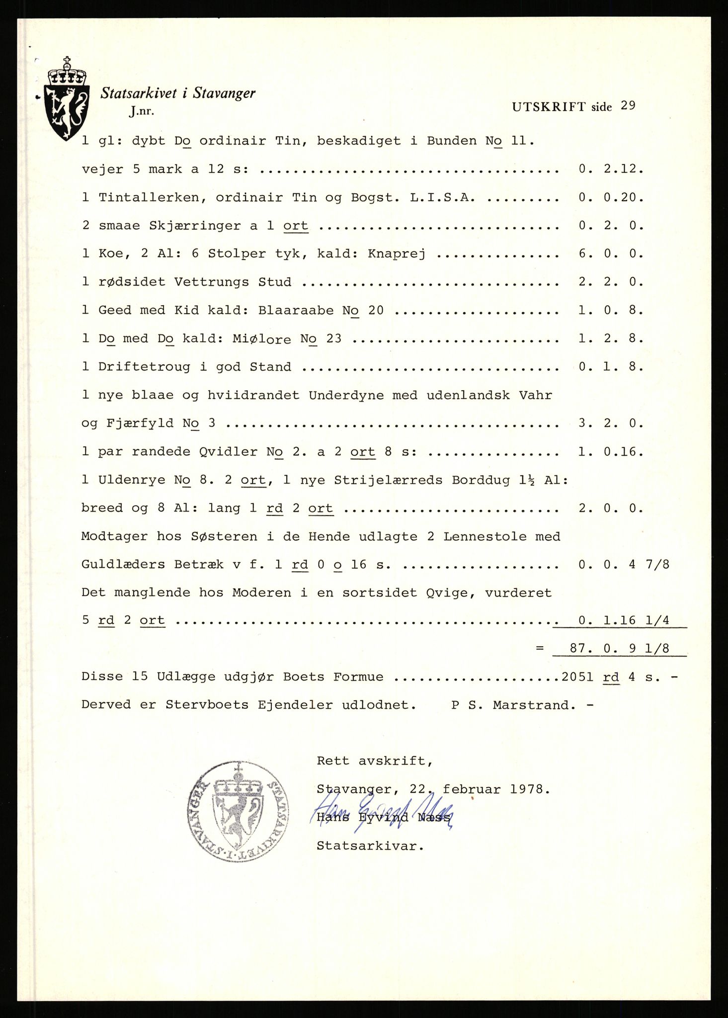 Statsarkivet i Stavanger, AV/SAST-A-101971/03/Y/Yj/L0003: Avskrifter sortert etter gårdsnavn: Askje - Auglend, 1750-1930, p. 80