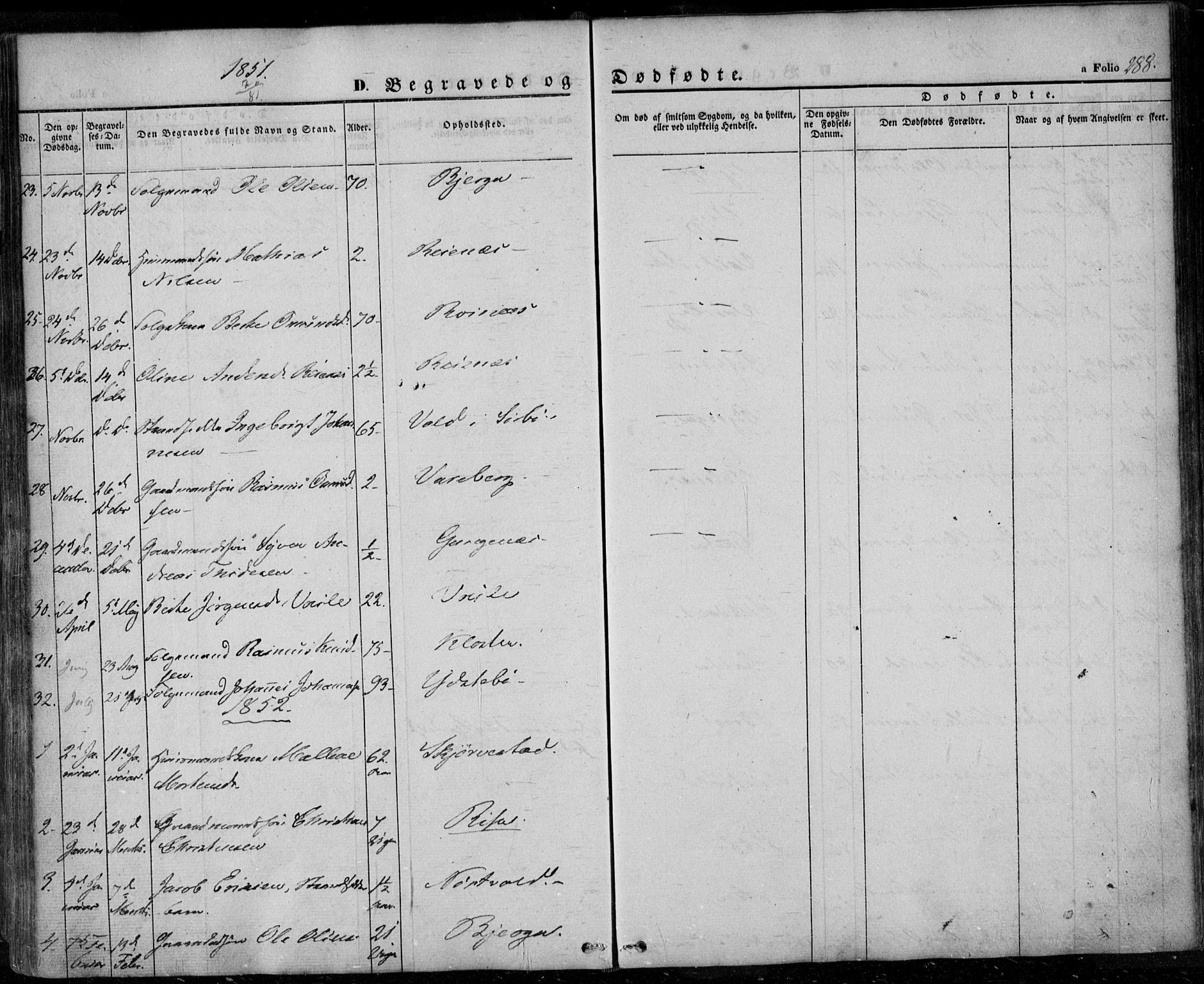 Rennesøy sokneprestkontor, AV/SAST-A -101827/H/Ha/Haa/L0005: Parish register (official) no. A 5, 1838-1859, p. 288