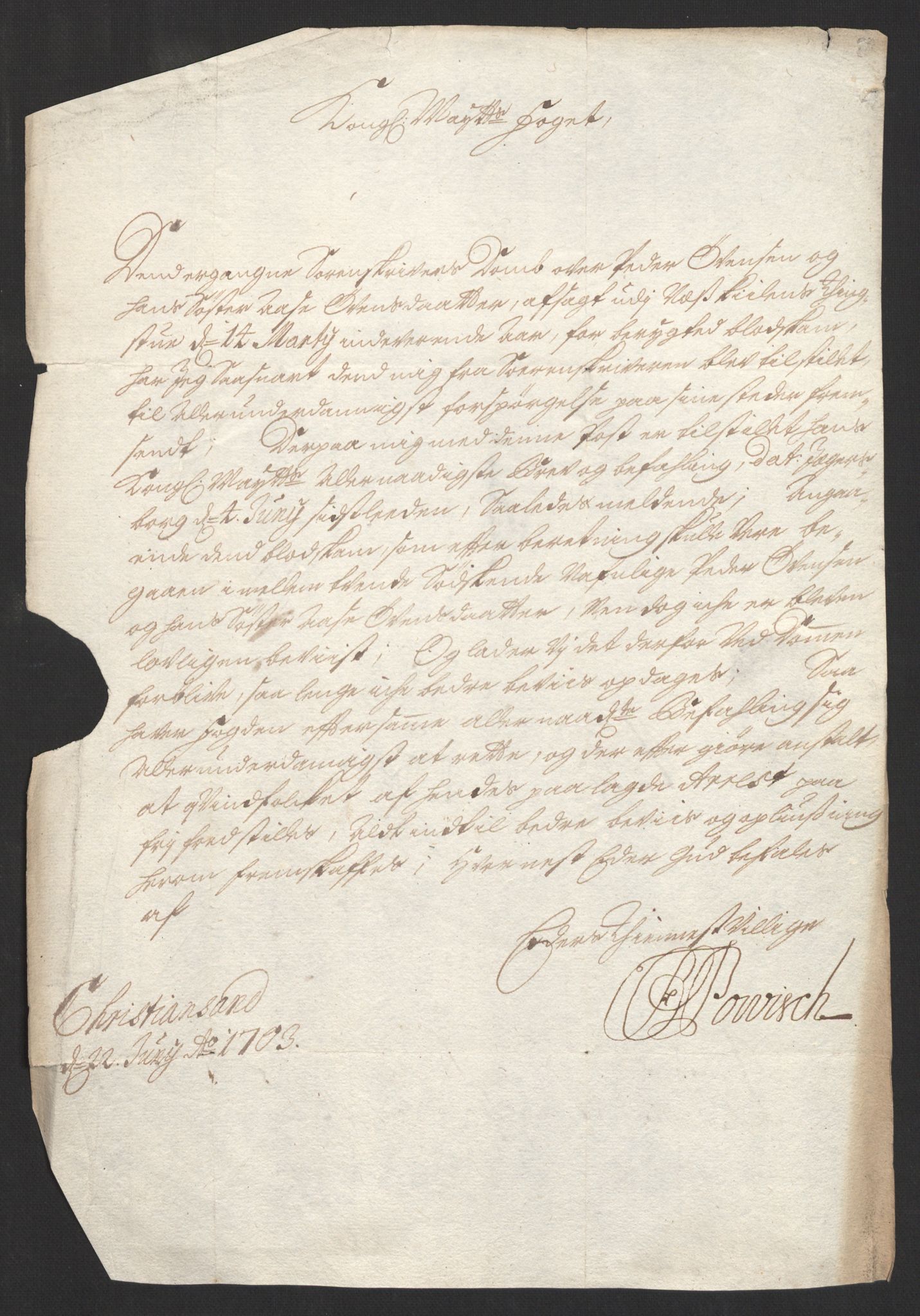 Rentekammeret inntil 1814, Reviderte regnskaper, Fogderegnskap, AV/RA-EA-4092/R39/L2316: Fogderegnskap Nedenes, 1702-1703, p. 305