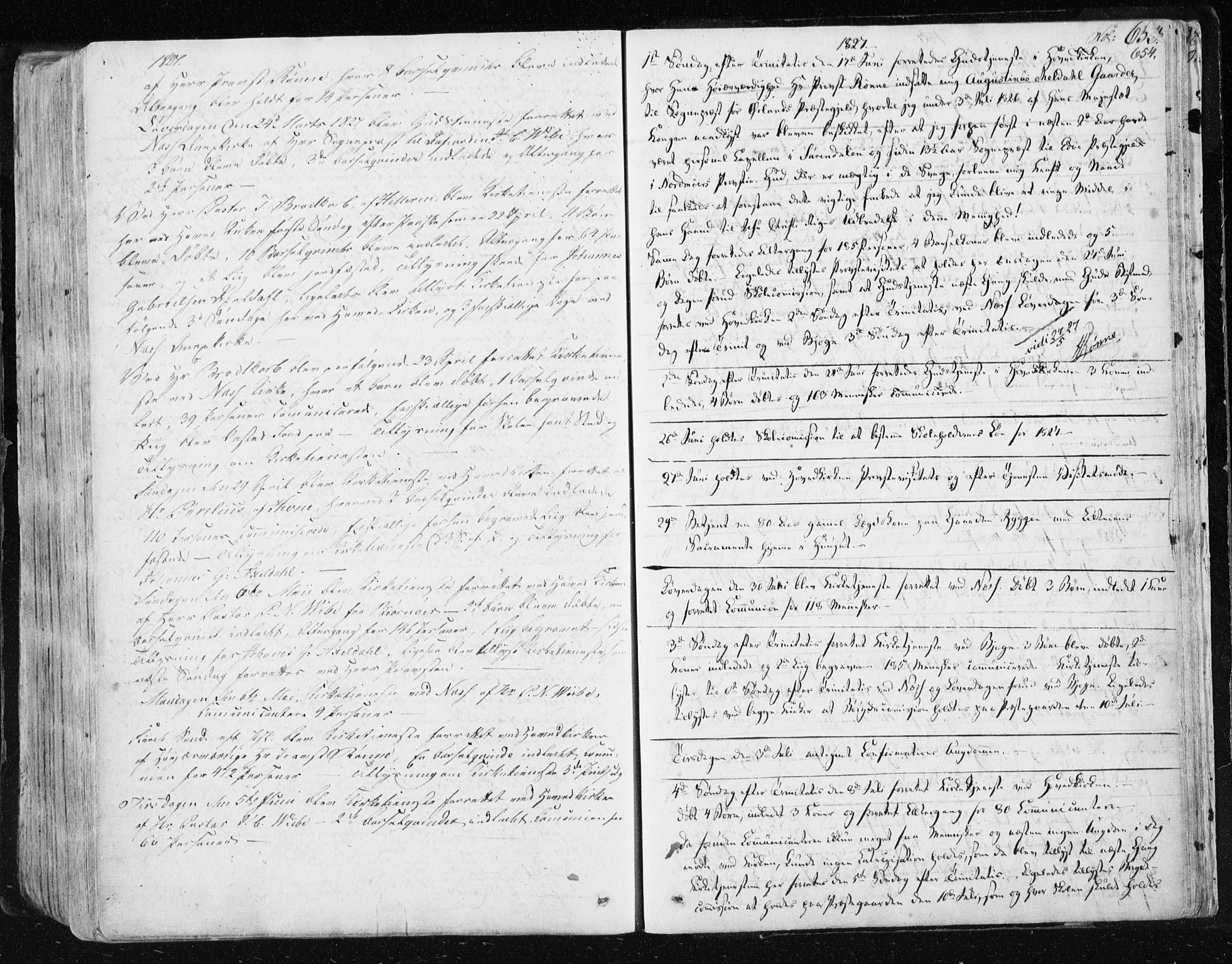 Ministerialprotokoller, klokkerbøker og fødselsregistre - Sør-Trøndelag, SAT/A-1456/659/L0735: Parish register (official) no. 659A05, 1826-1841, p. 653
