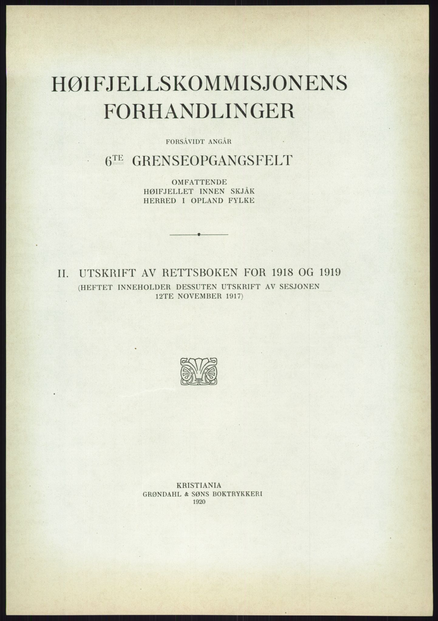 Høyfjellskommisjonen, RA/S-1546/X/Xa/L0001: Nr. 1-33, 1909-1953, p. 2869