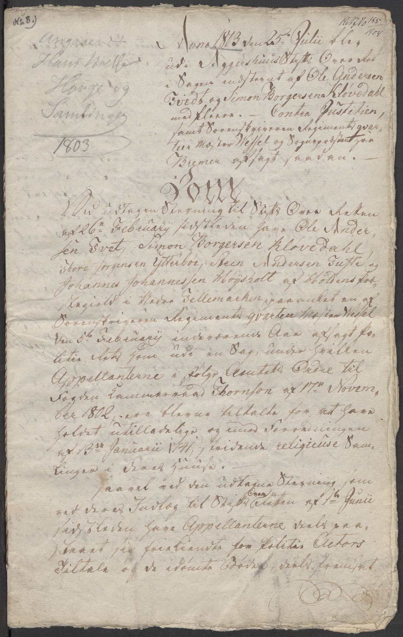 Riksarkivets diplomsamling, RA/EA-5965/F15/L0026: Prestearkiv - Telemark, 1575-1838, p. 199