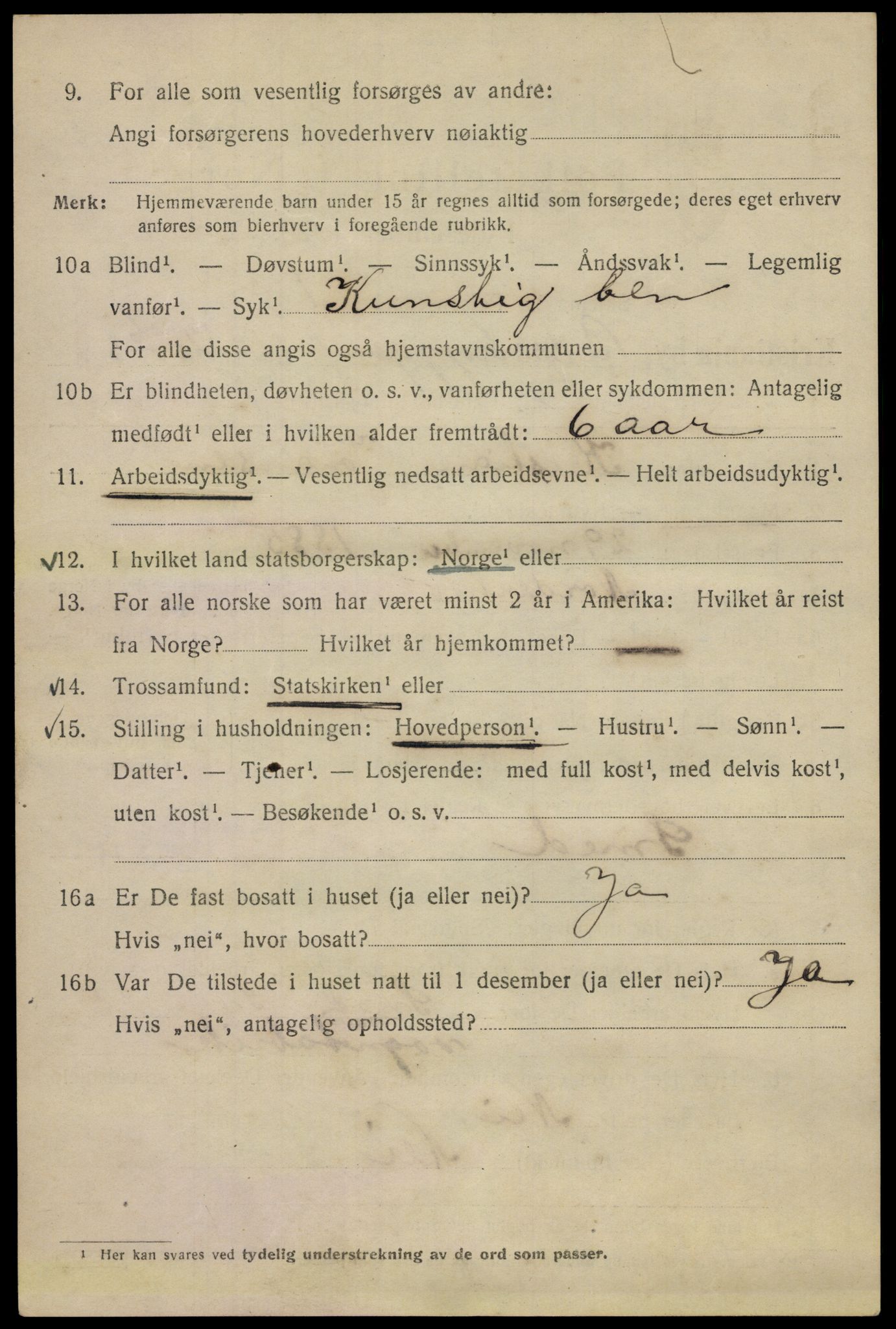 SAO, 1920 census for Kristiania, 1920, p. 157010