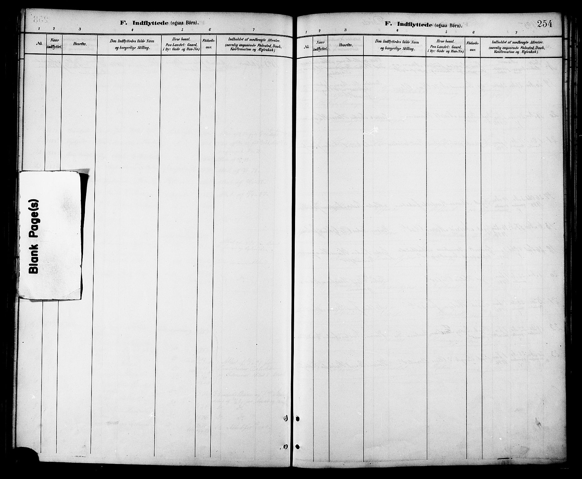 Ministerialprotokoller, klokkerbøker og fødselsregistre - Nordland, AV/SAT-A-1459/872/L1035: Parish register (official) no. 872A10, 1884-1896, p. 254