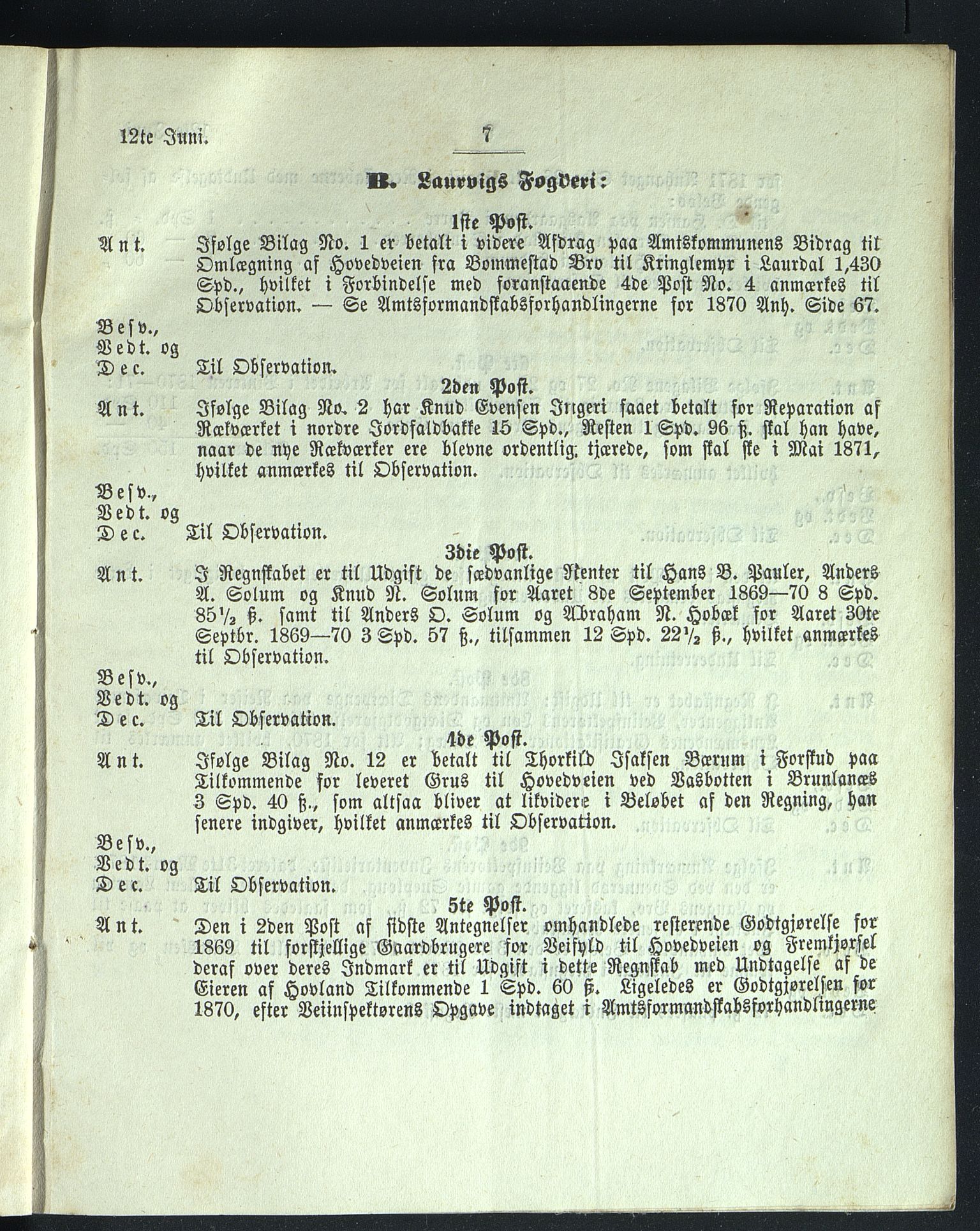 Vestfold fylkeskommune. Fylkestinget, VEMU/A-1315/A/Ab/Abb/L0001/0018: Fylkestingsforhandlinger / Fylkestingsforhandling, 1855