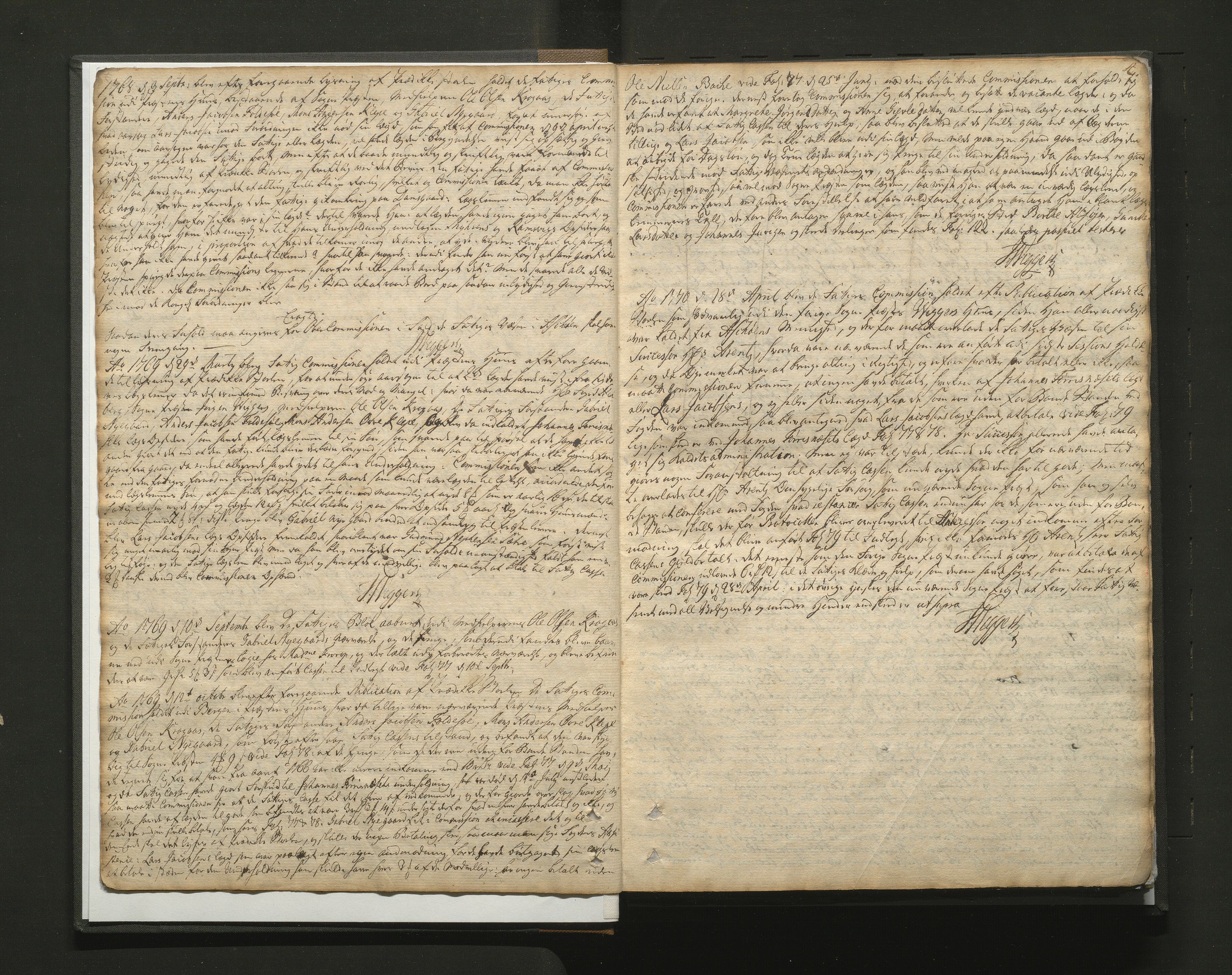 Askøy Sokneprestembete, AV/SAB-A-74101/J/Jc/L0001: Rekneskapsprotokoll (III.3.B.1), 1763-1820