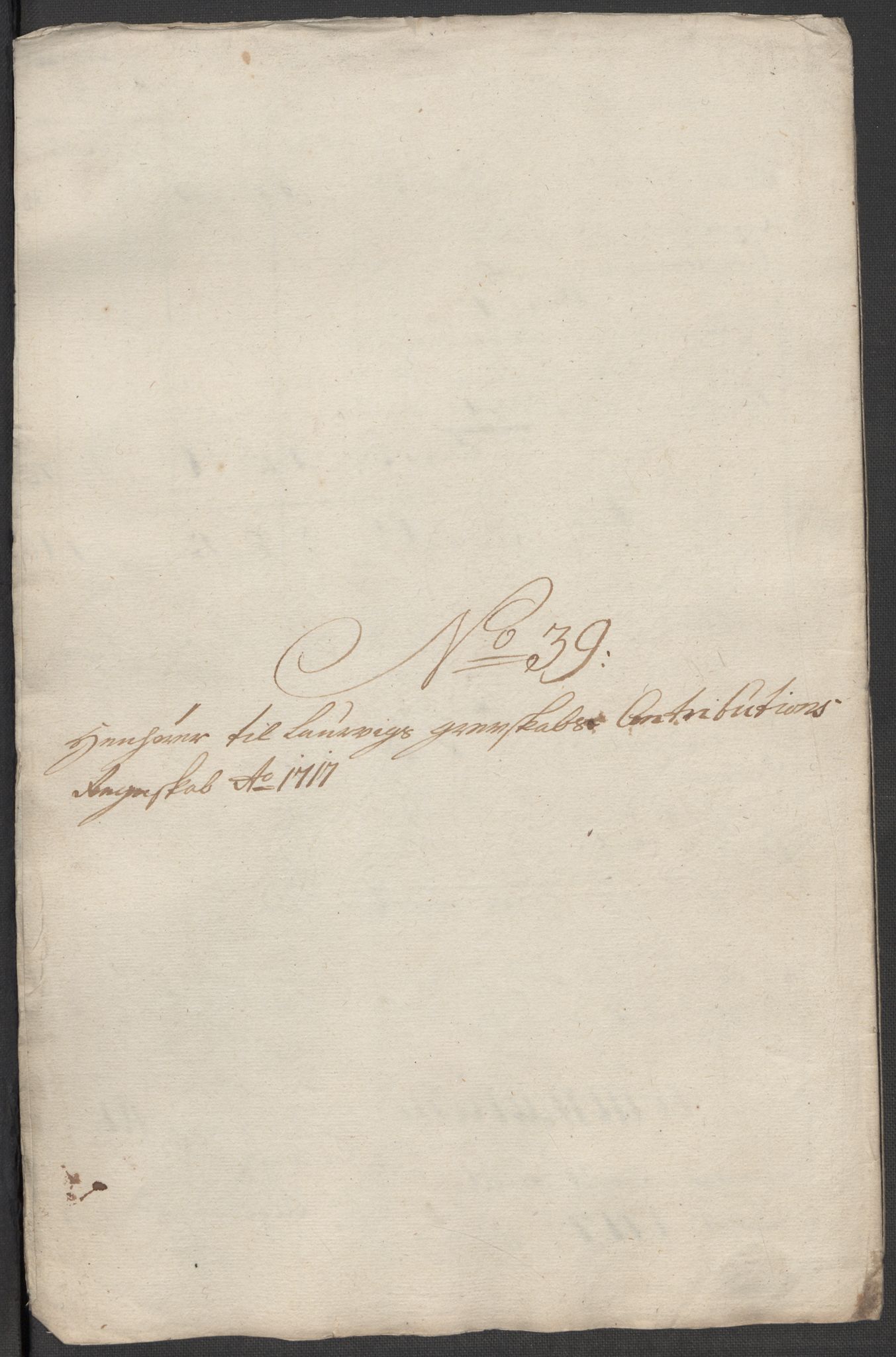 Rentekammeret inntil 1814, Reviderte regnskaper, Fogderegnskap, RA/EA-4092/R33/L1987: Fogderegnskap Larvik grevskap, 1716-1717, p. 610