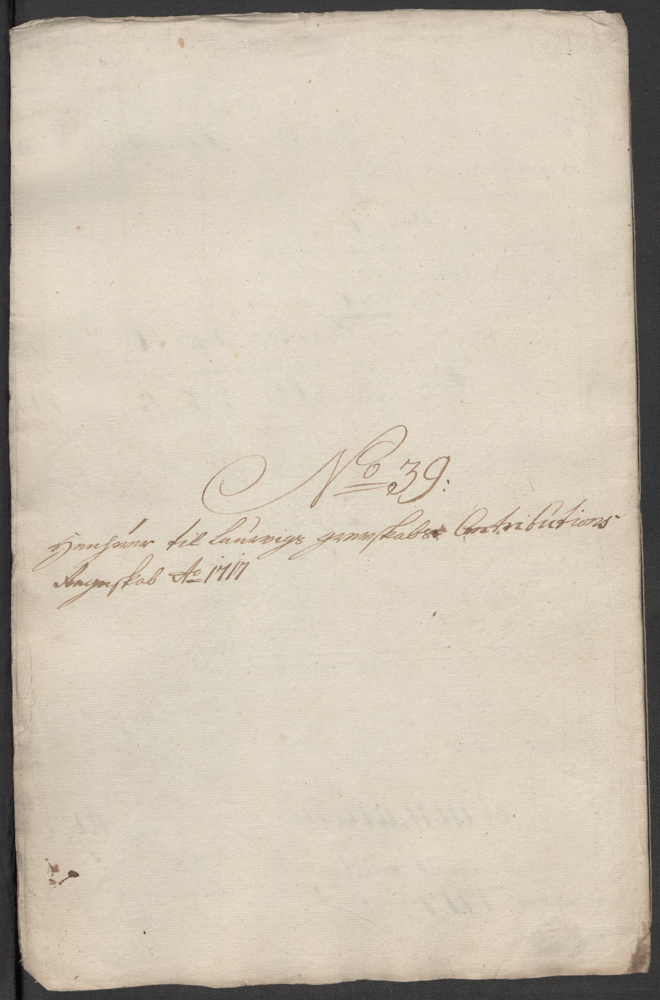 Rentekammeret inntil 1814, Reviderte regnskaper, Fogderegnskap, AV/RA-EA-4092/R33/L1987: Fogderegnskap Larvik grevskap, 1716-1717, p. 610