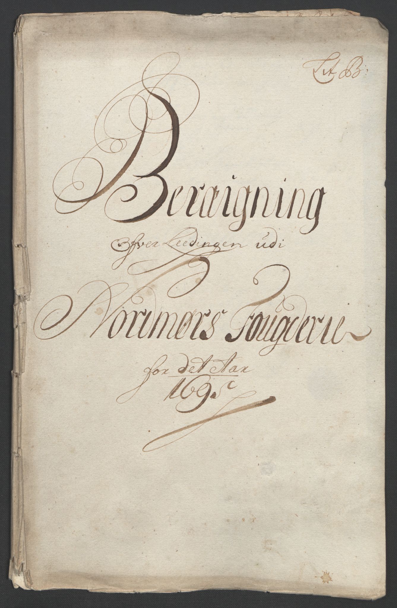 Rentekammeret inntil 1814, Reviderte regnskaper, Fogderegnskap, RA/EA-4092/R56/L3736: Fogderegnskap Nordmøre, 1694-1696, p. 245