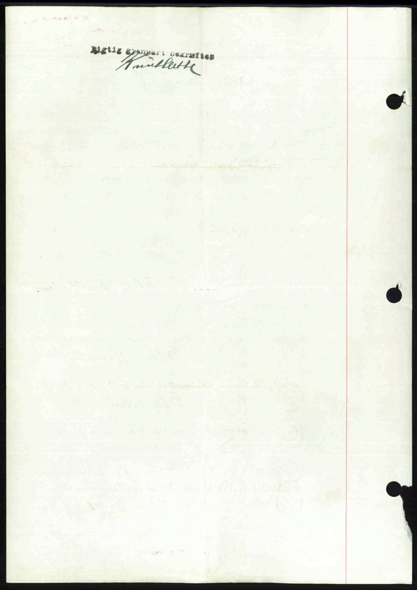 Toten tingrett, SAH/TING-006/H/Hb/Hbc/L0004: Mortgage book no. Hbc-04, 1938-1938, Diary no: : 1530/1938