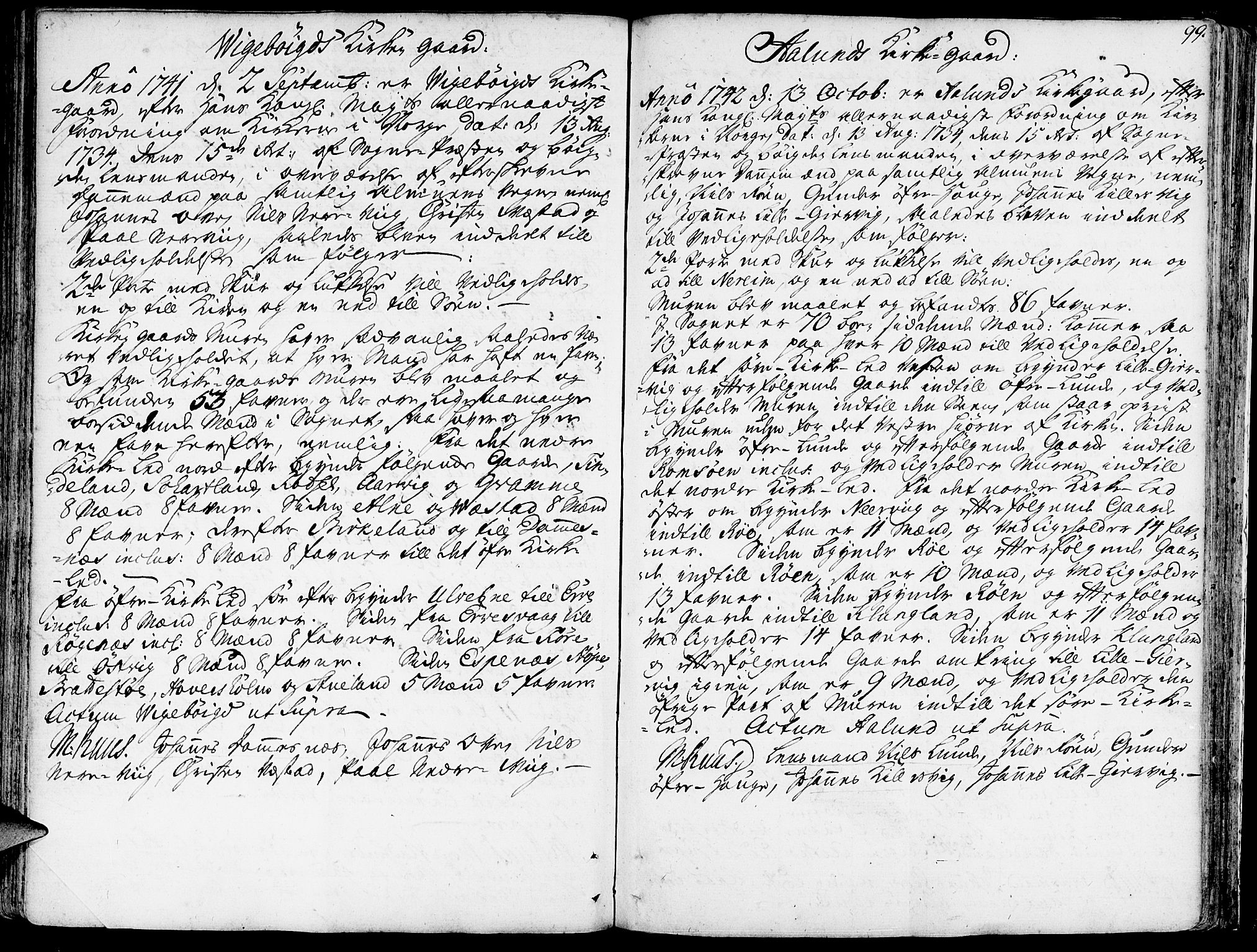 Fjelberg sokneprestembete, SAB/A-75201/H/Haa: Parish register (official) no. A 1, 1739-1759, p. 99