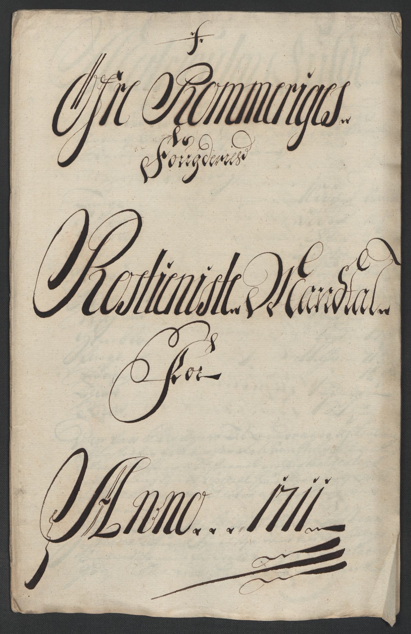 Rentekammeret inntil 1814, Reviderte regnskaper, Fogderegnskap, AV/RA-EA-4092/R12/L0720: Fogderegnskap Øvre Romerike, 1710-1711, p. 409