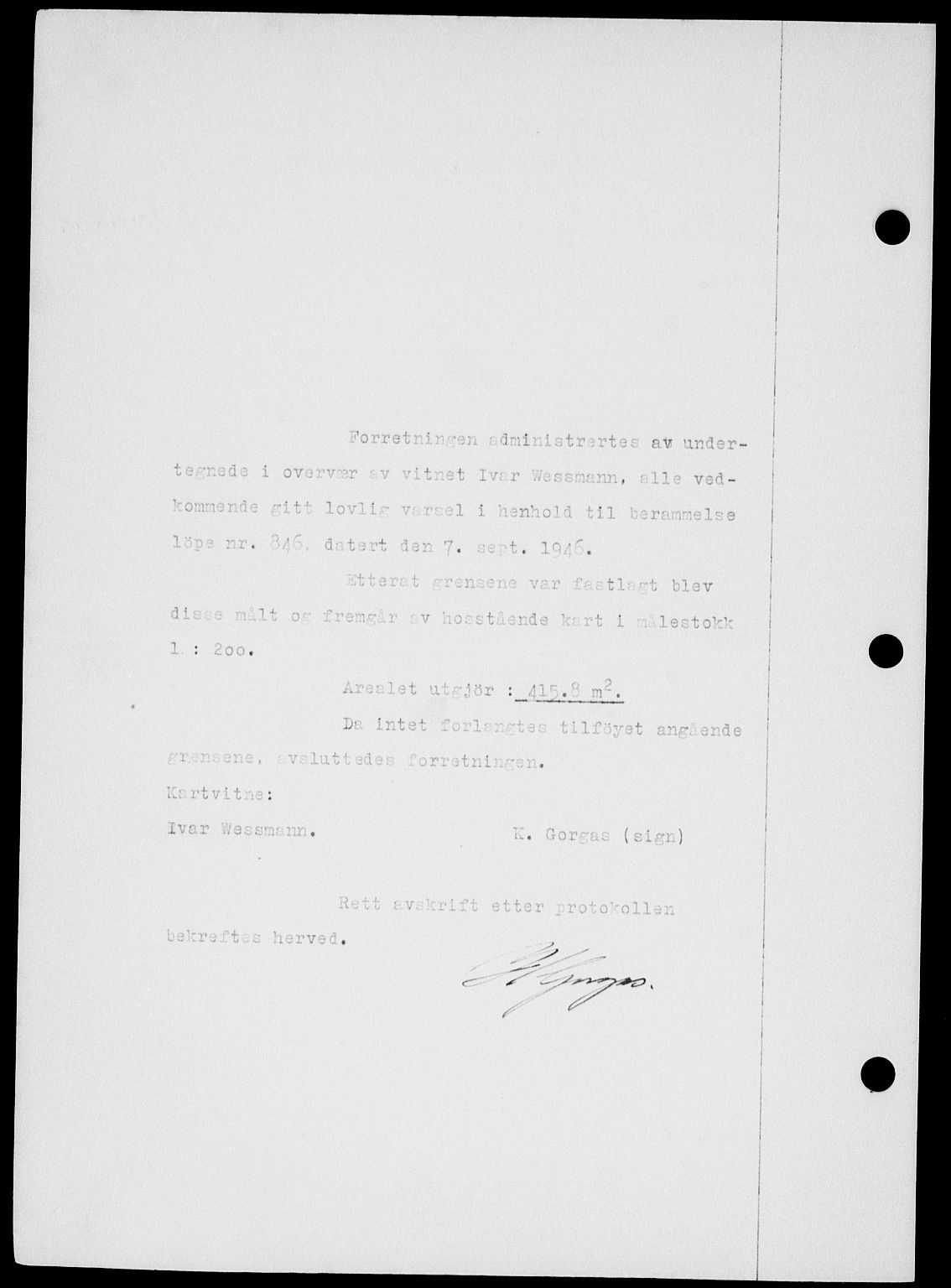 Onsøy sorenskriveri, SAO/A-10474/G/Ga/Gab/L0018: Mortgage book no. II A-18, 1946-1947, Diary no: : 2939/1946