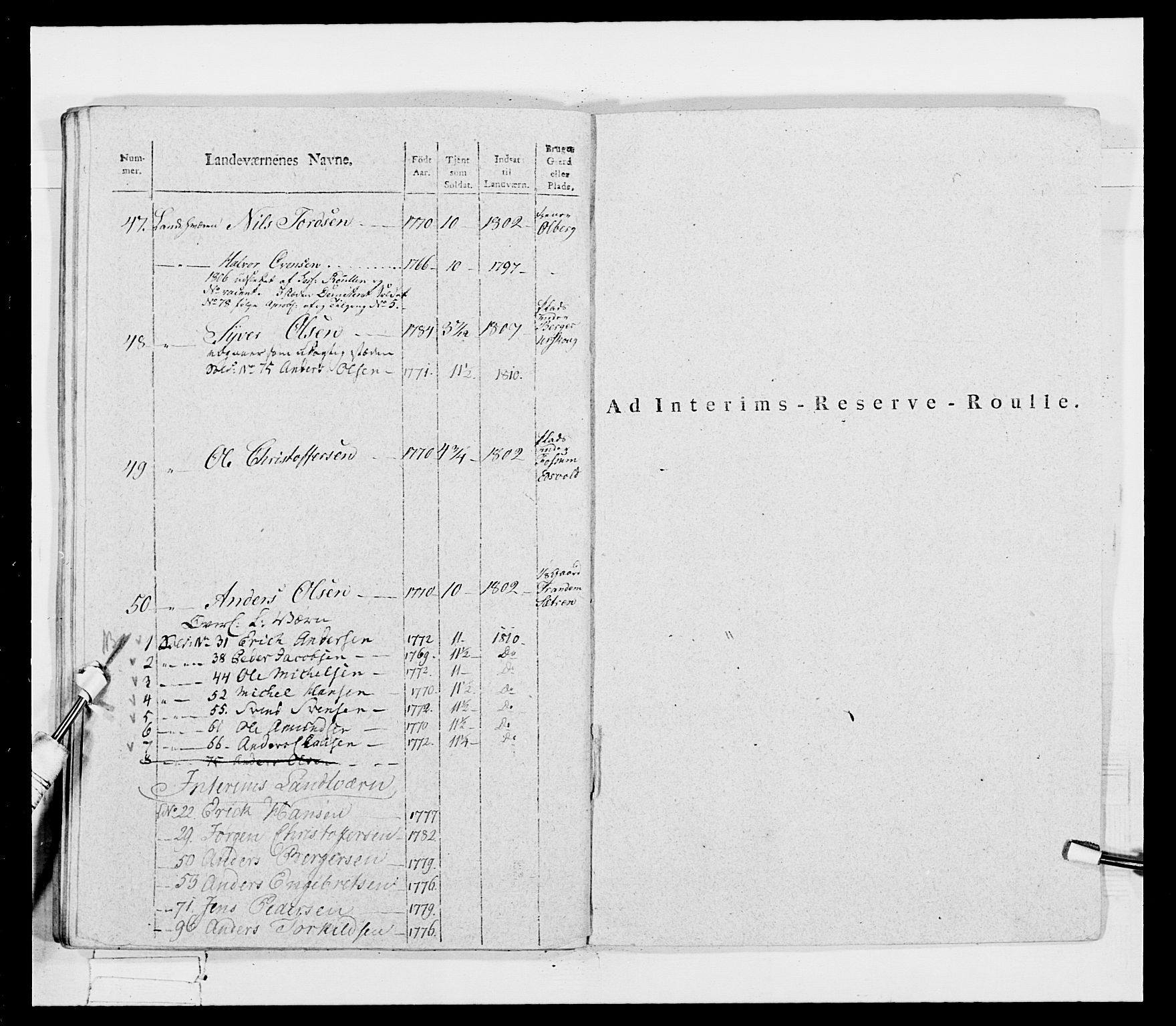 Generalitets- og kommissariatskollegiet, Det kongelige norske kommissariatskollegium, AV/RA-EA-5420/E/Eh/L0033: Nordafjelske gevorbne infanteriregiment, 1810, p. 205