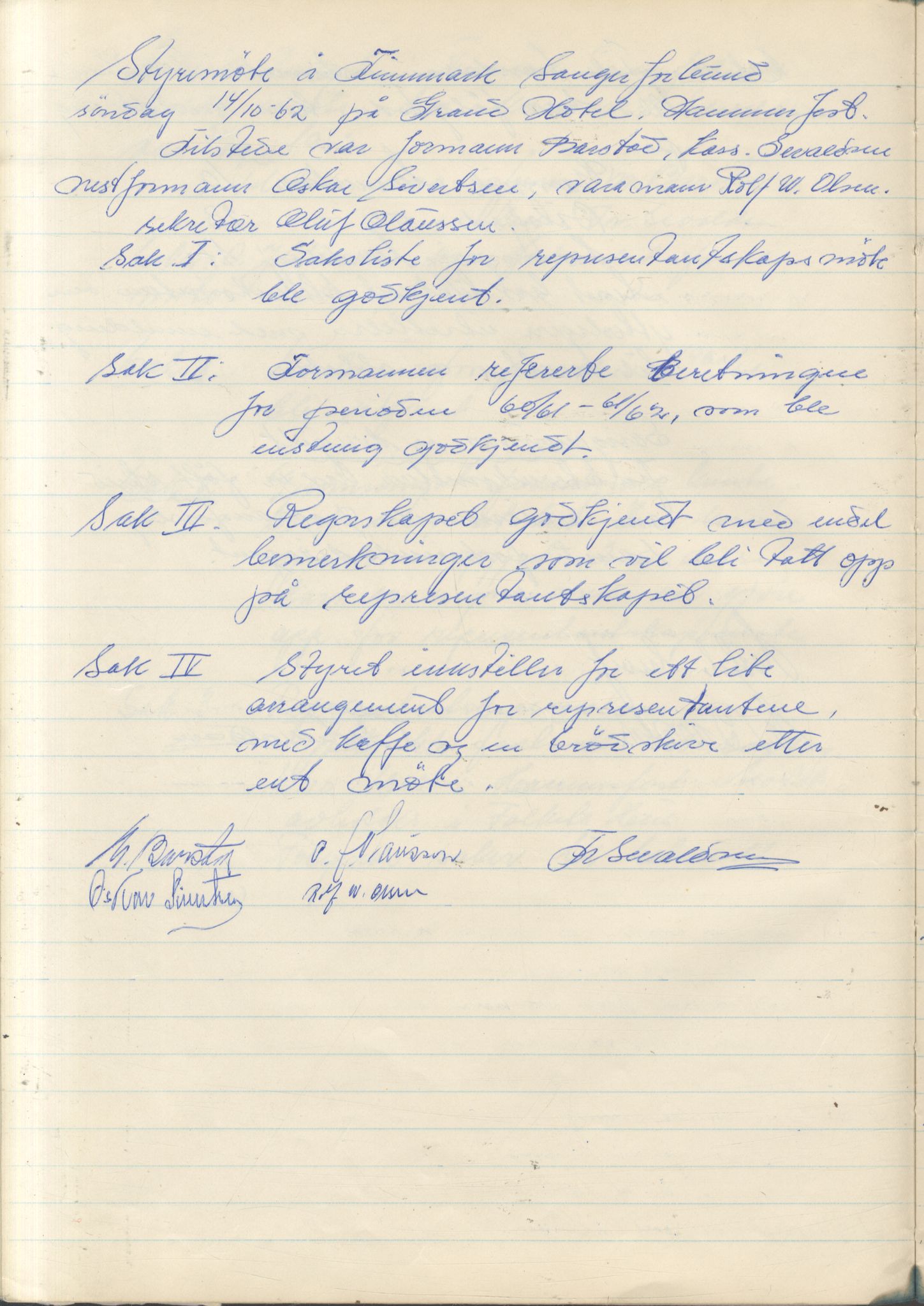 Finnmark Sangerforbund, FMFB/A-1050/A/L0011: Forhandlingsprotokoll, 1947-1963, p. 213