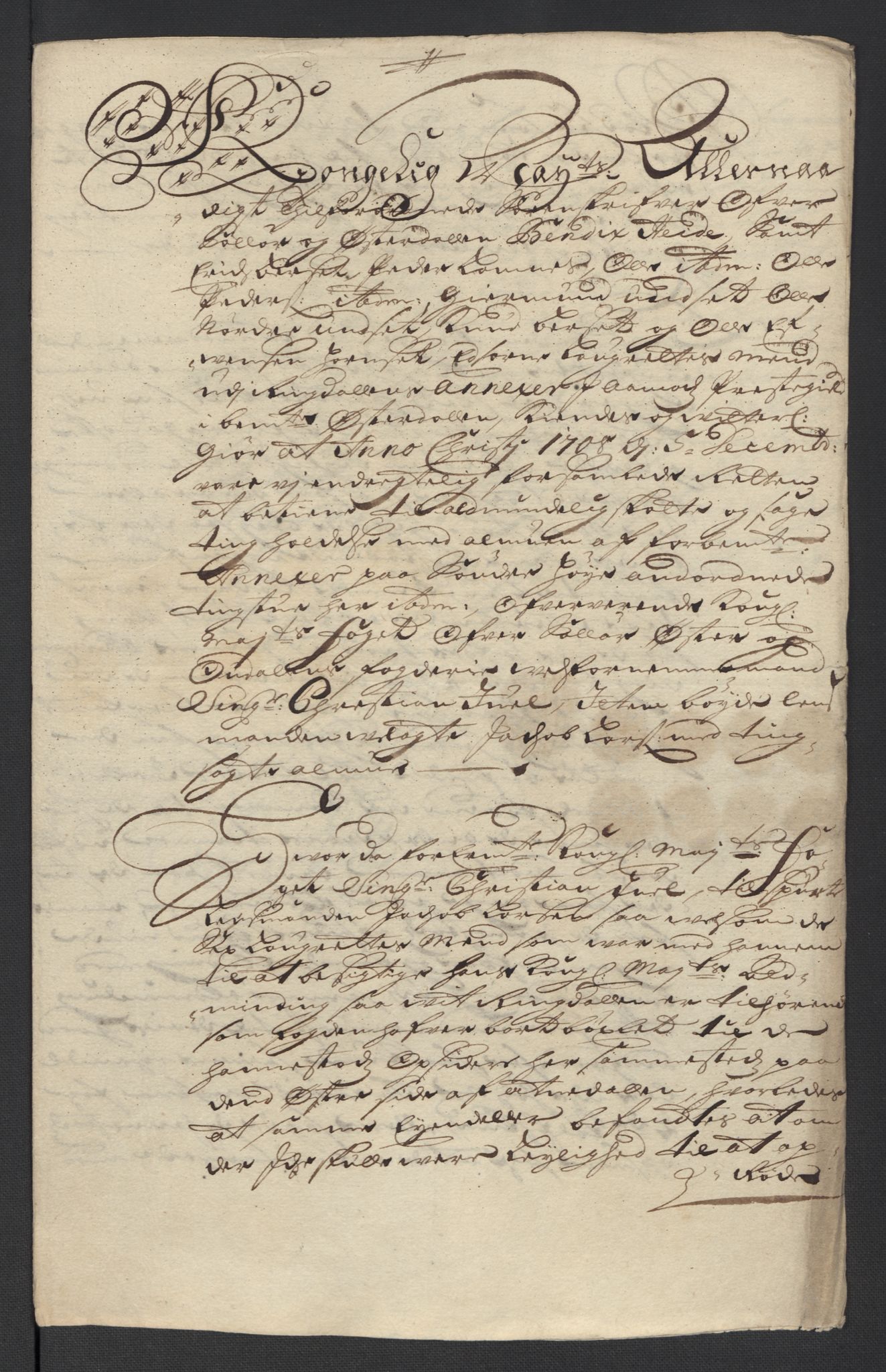 Rentekammeret inntil 1814, Reviderte regnskaper, Fogderegnskap, RA/EA-4092/R13/L0845: Fogderegnskap Solør, Odal og Østerdal, 1708, p. 217