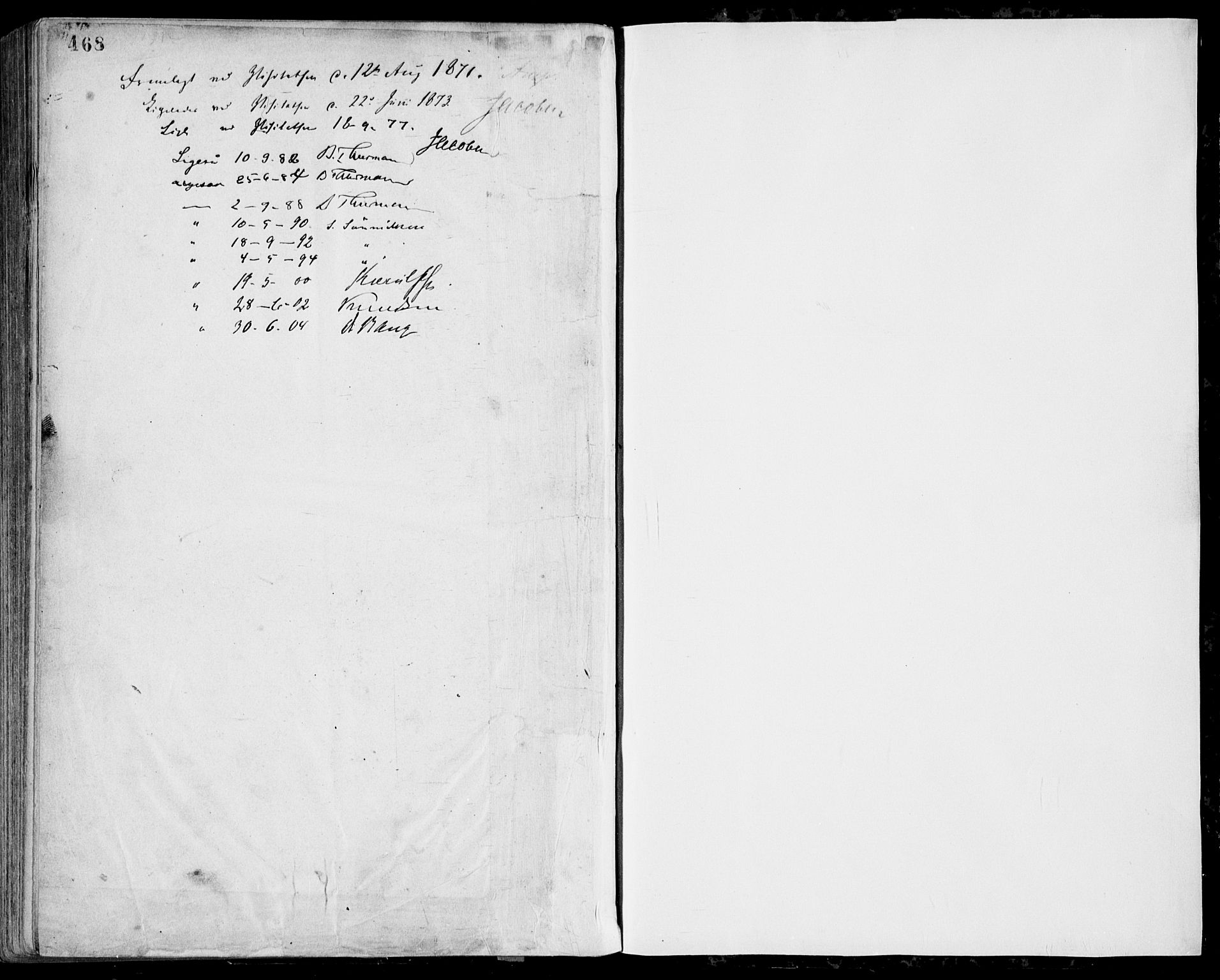 Ramnes kirkebøker, SAKO/A-314/G/Gb/L0001: Parish register (copy) no. II 1, 1869-1904, p. 468-469
