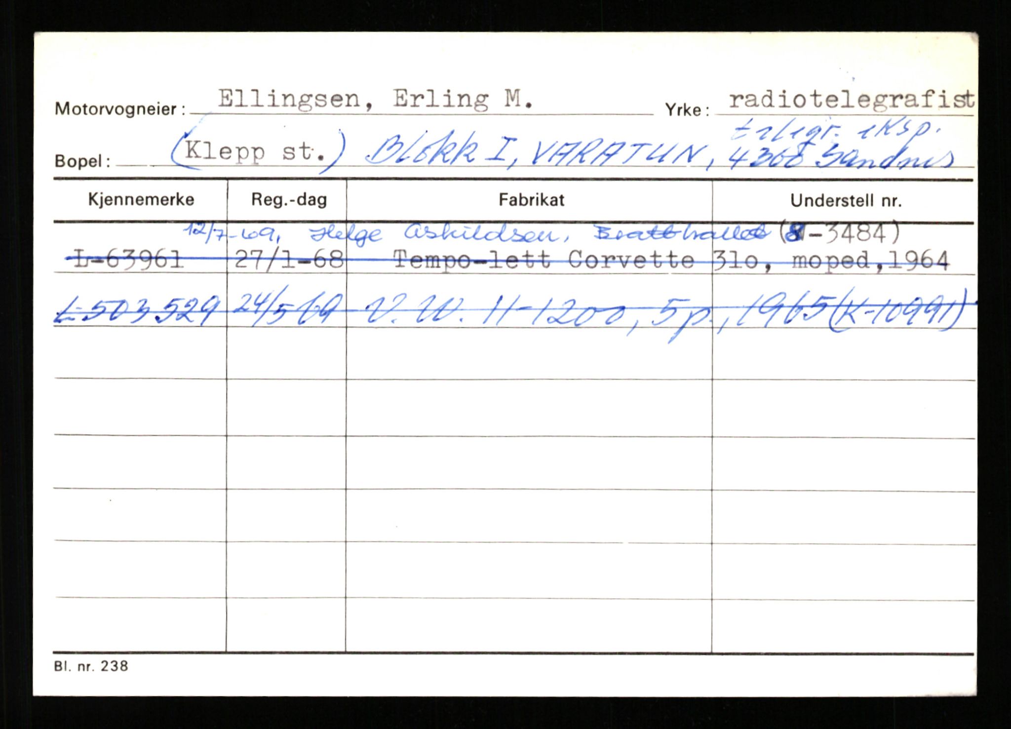 Stavanger trafikkstasjon, AV/SAST-A-101942/0/H/L0007: Egerøy - Eppeland, 1930-1971, p. 2089