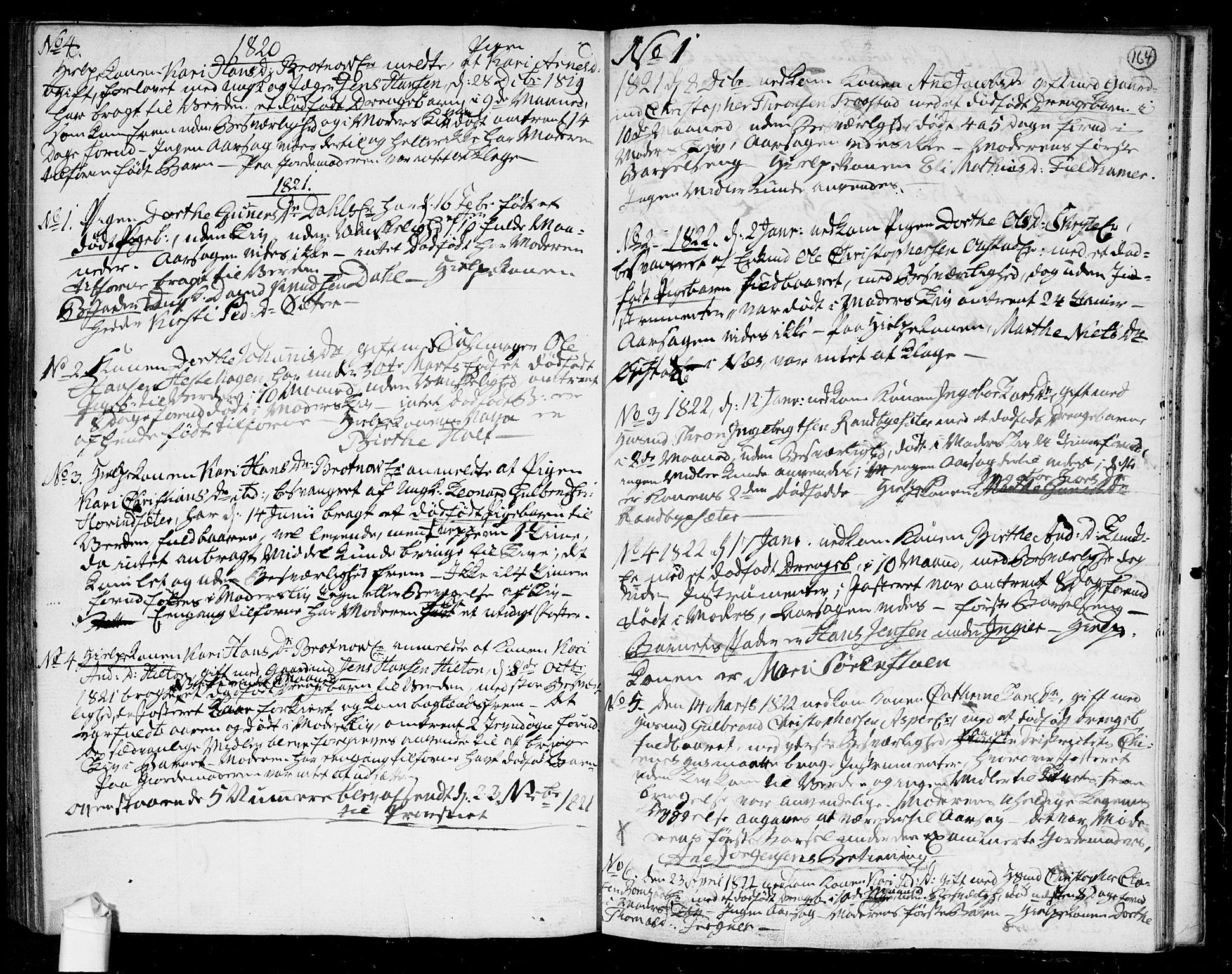 Ullensaker prestekontor Kirkebøker, SAO/A-10236a/F/Fa/L0011: Parish register (official) no. I 11, 1777-1816, p. 164
