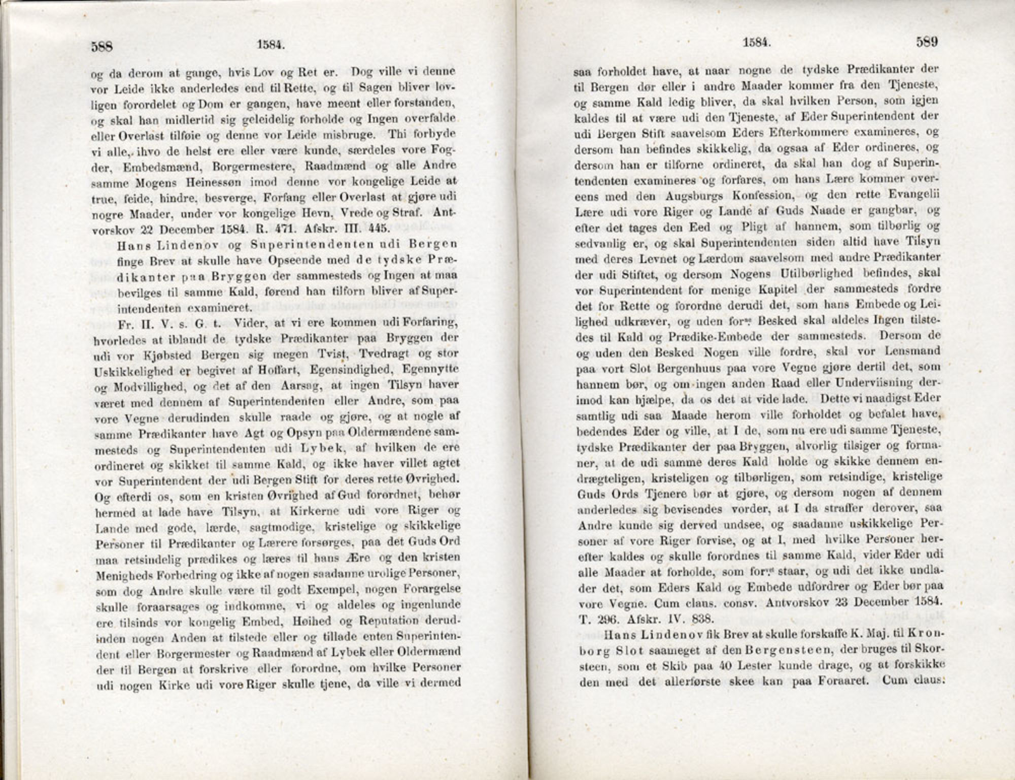 Publikasjoner utgitt av Det Norske Historiske Kildeskriftfond, PUBL/-/-/-: Norske Rigs-Registranter, bind 2, 1572-1588, p. 588-589