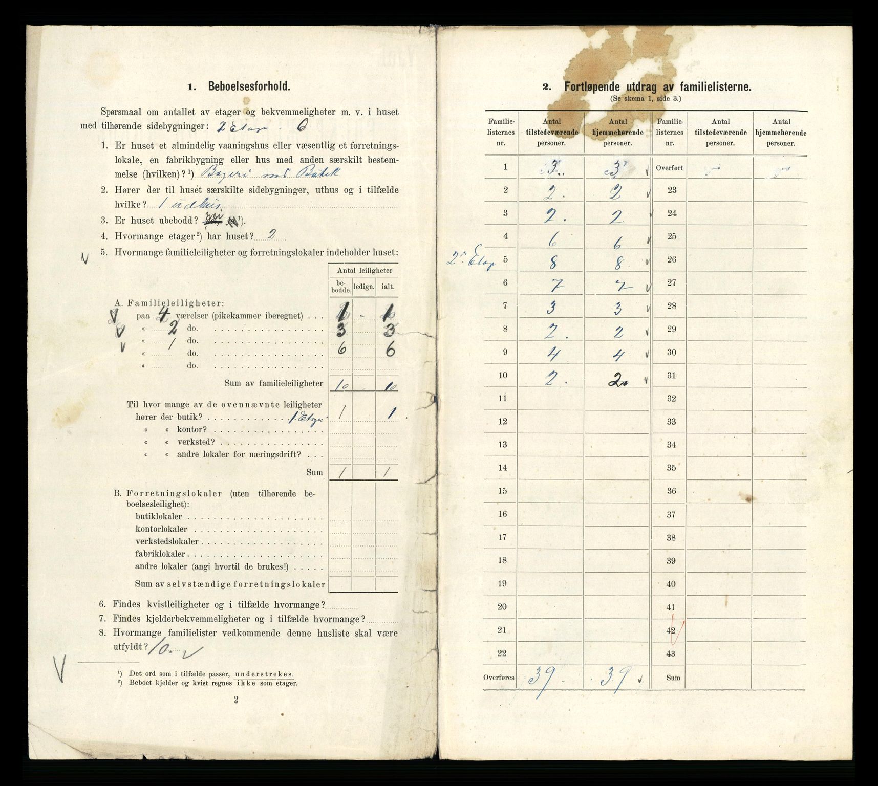 RA, 1910 census for Kristiania, 1910, p. 35572