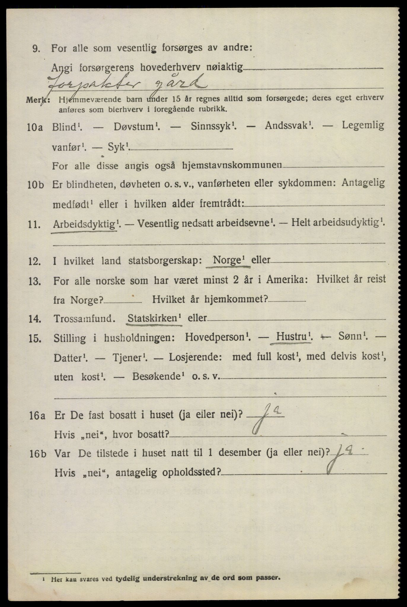 SAKO, 1920 census for Ådal, 1920, p. 4047