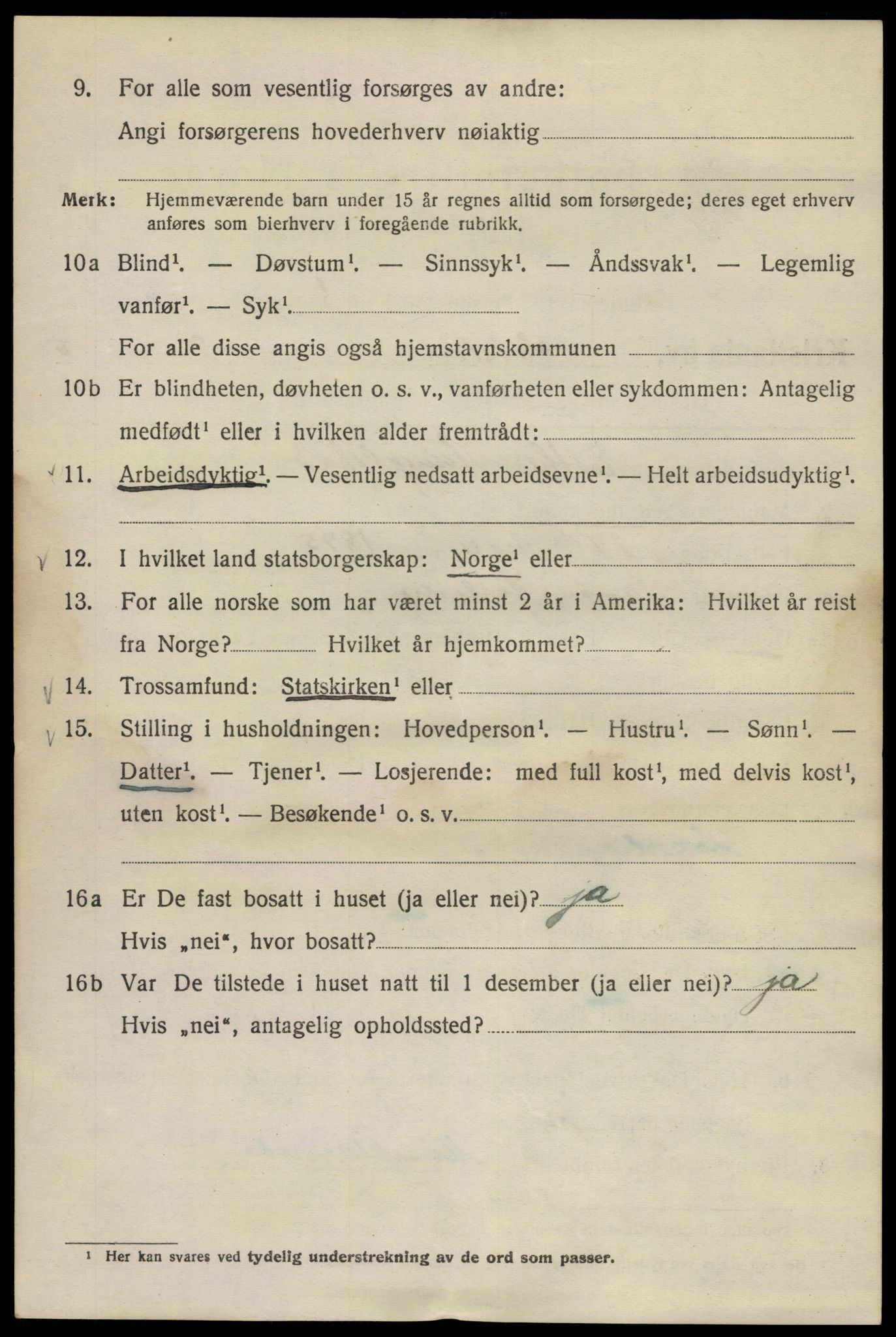 SAO, 1920 census for Kristiania, 1920, p. 215068