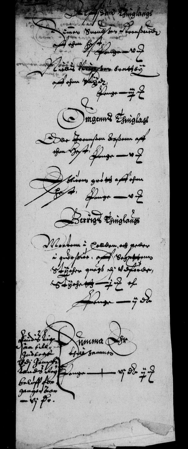 Rentekammeret inntil 1814, Reviderte regnskaper, Lensregnskaper, AV/RA-EA-5023/R/Rb/Rbw/L0056: Trondheim len, 1634-1636