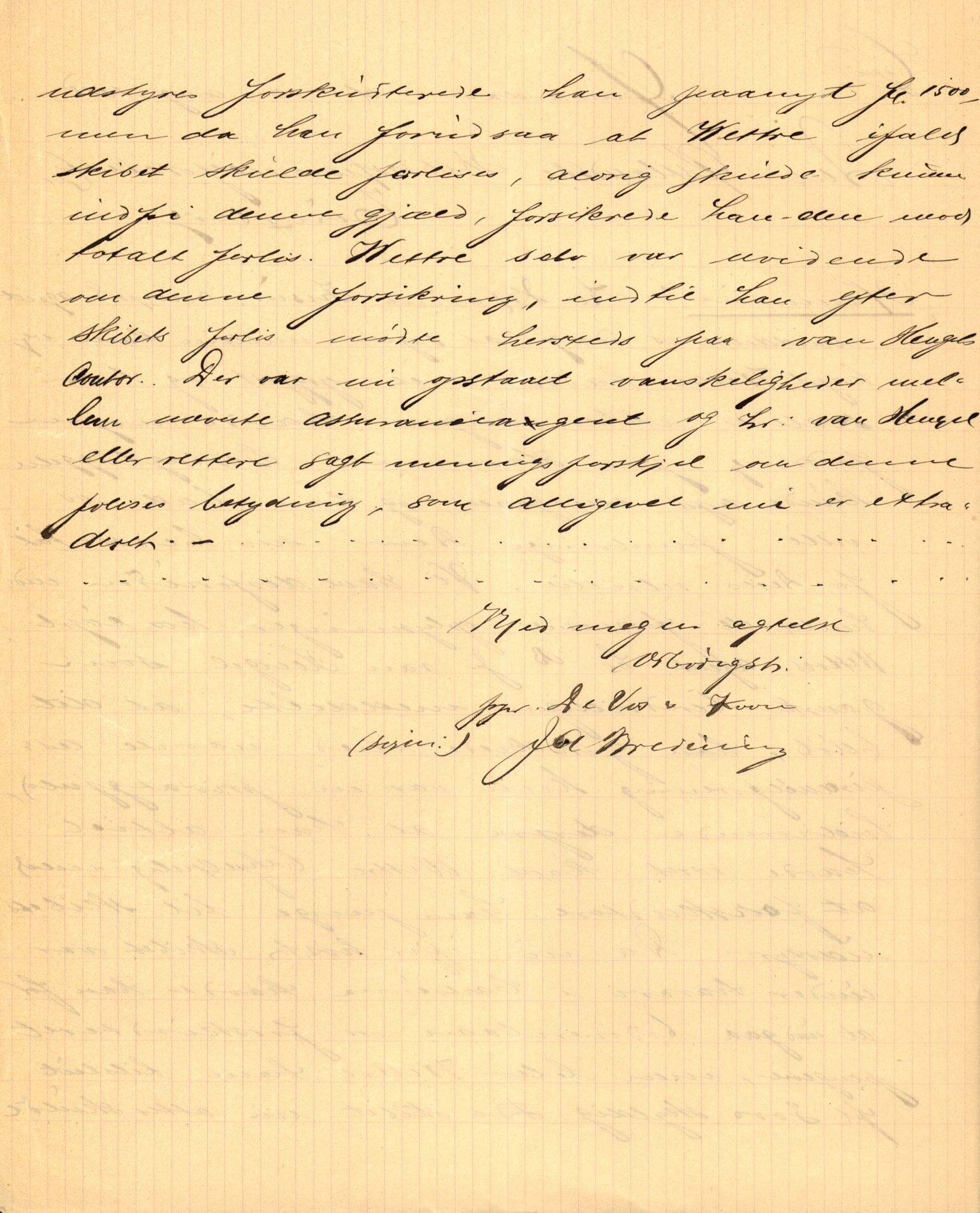 Pa 63 - Østlandske skibsassuranceforening, VEMU/A-1079/G/Ga/L0021/0006: Havaridokumenter / Gøthe, Granit, Granen, Harmonie, Lindsay, 1888, p. 94