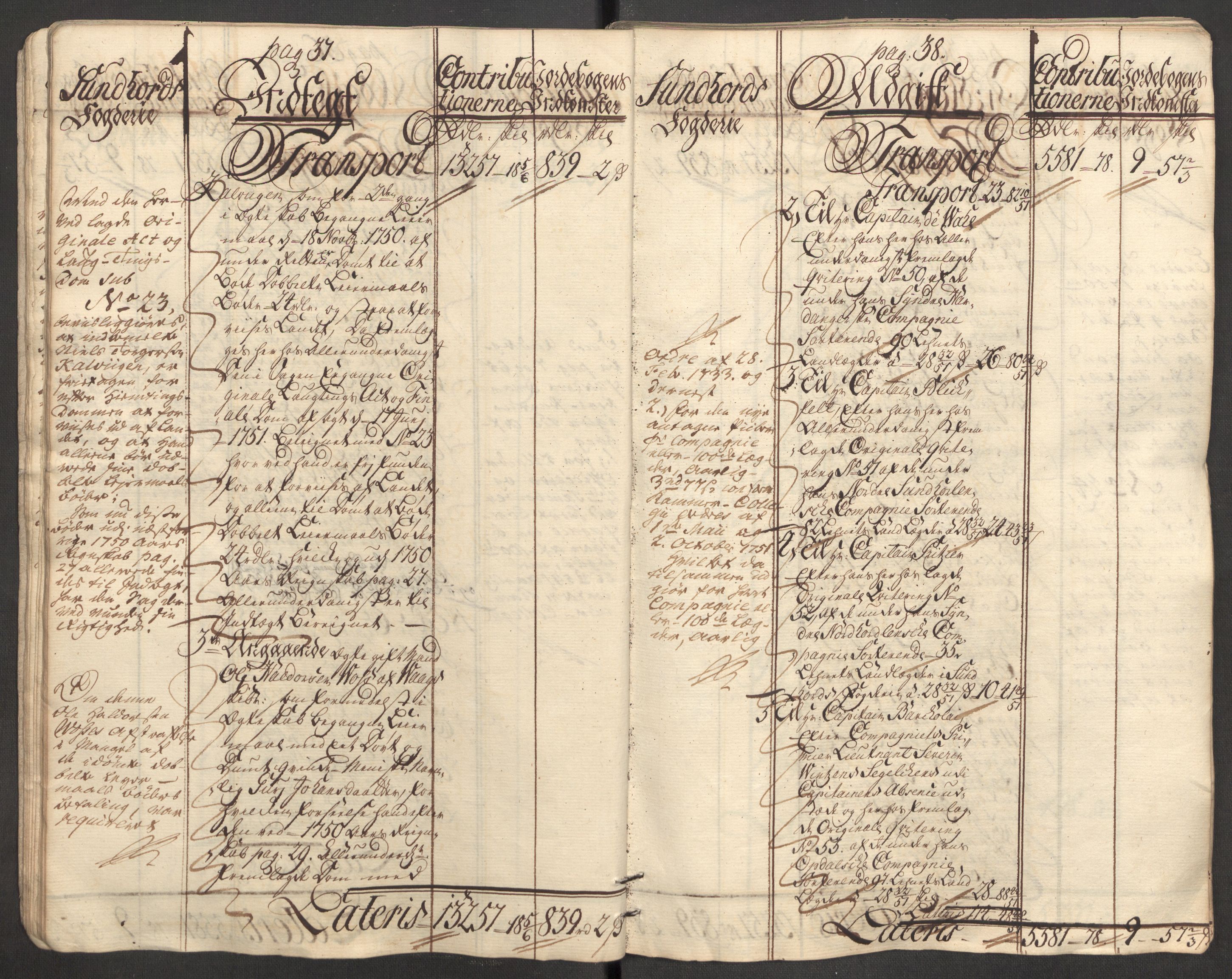 Rentekammeret inntil 1814, Reviderte regnskaper, Fogderegnskap, AV/RA-EA-4092/R48/L3056: Fogderegnskap Sunnhordland og Hardanger, 1751, p. 23