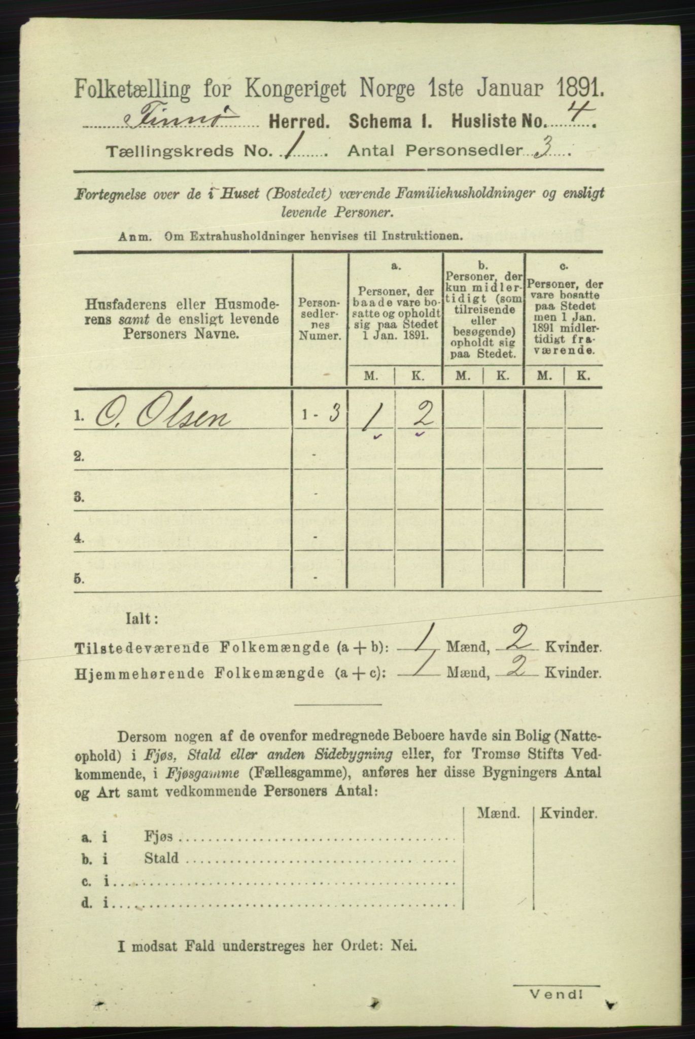 RA, 1891 census for 1141 Finnøy, 1891, p. 27