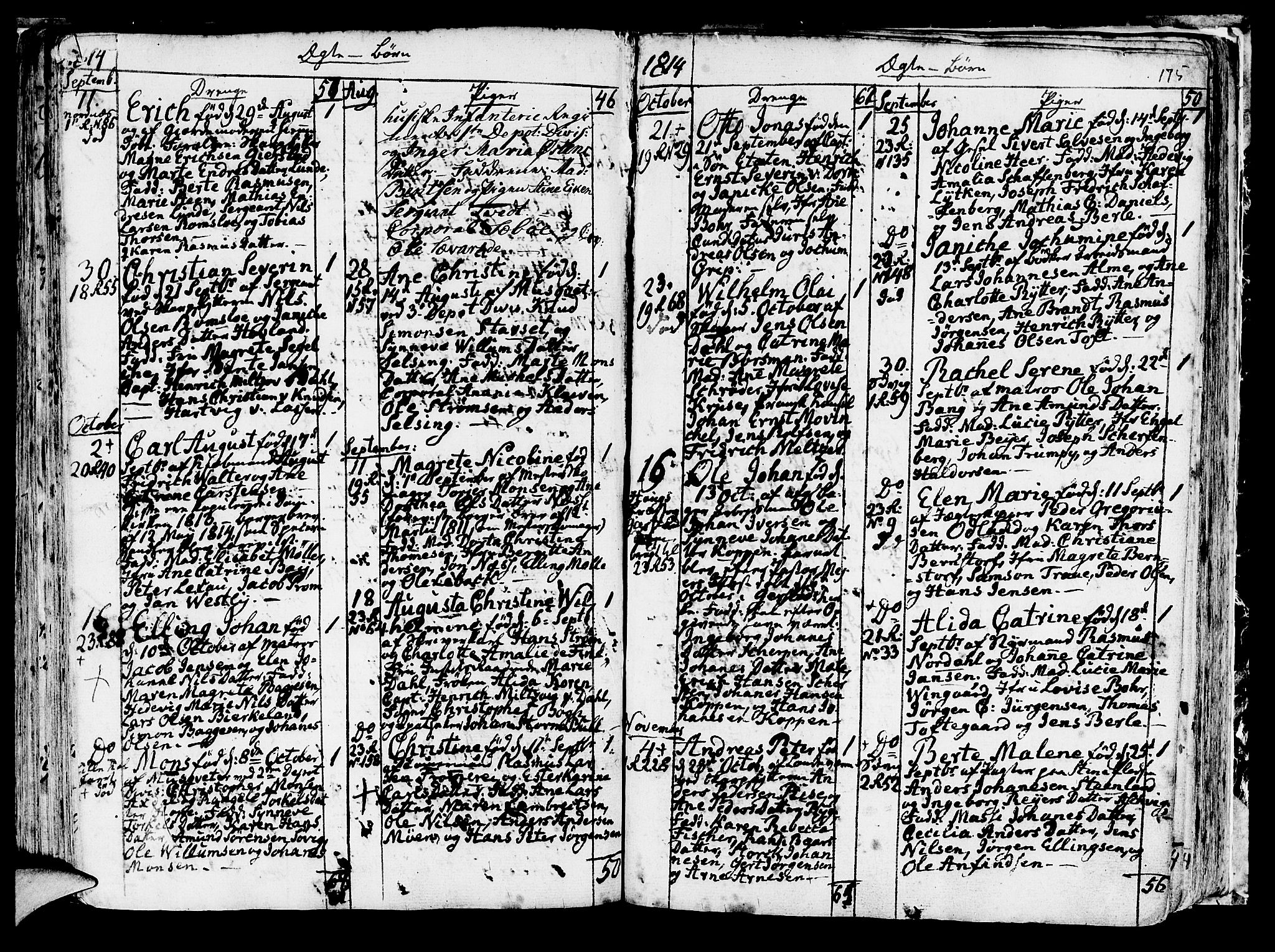 Korskirken sokneprestembete, SAB/A-76101/H/Haa/L0006: Parish register (official) no. A 6, 1790-1820, p. 175