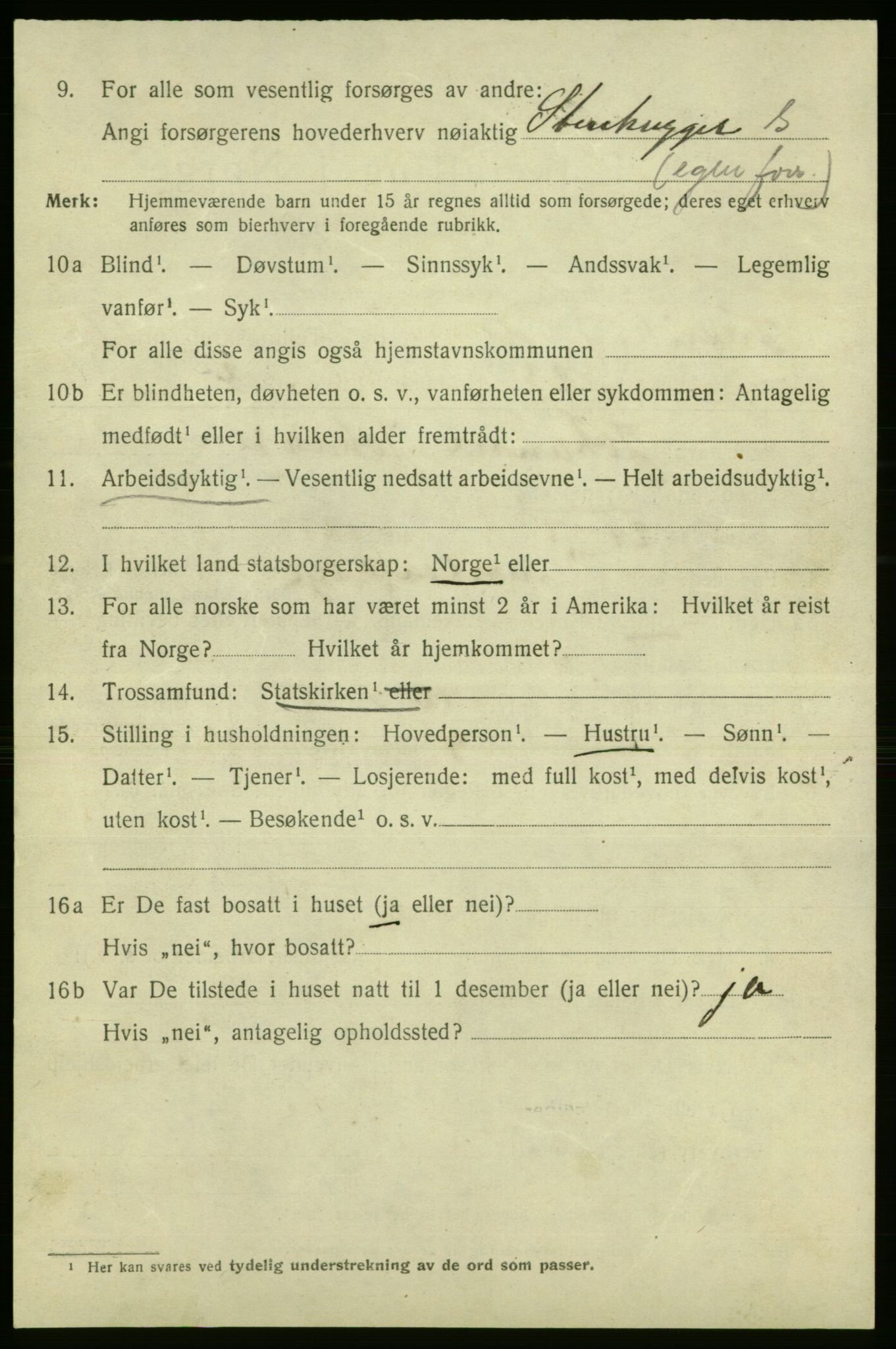 SAO, 1920 census for Fredrikshald, 1920, p. 28803