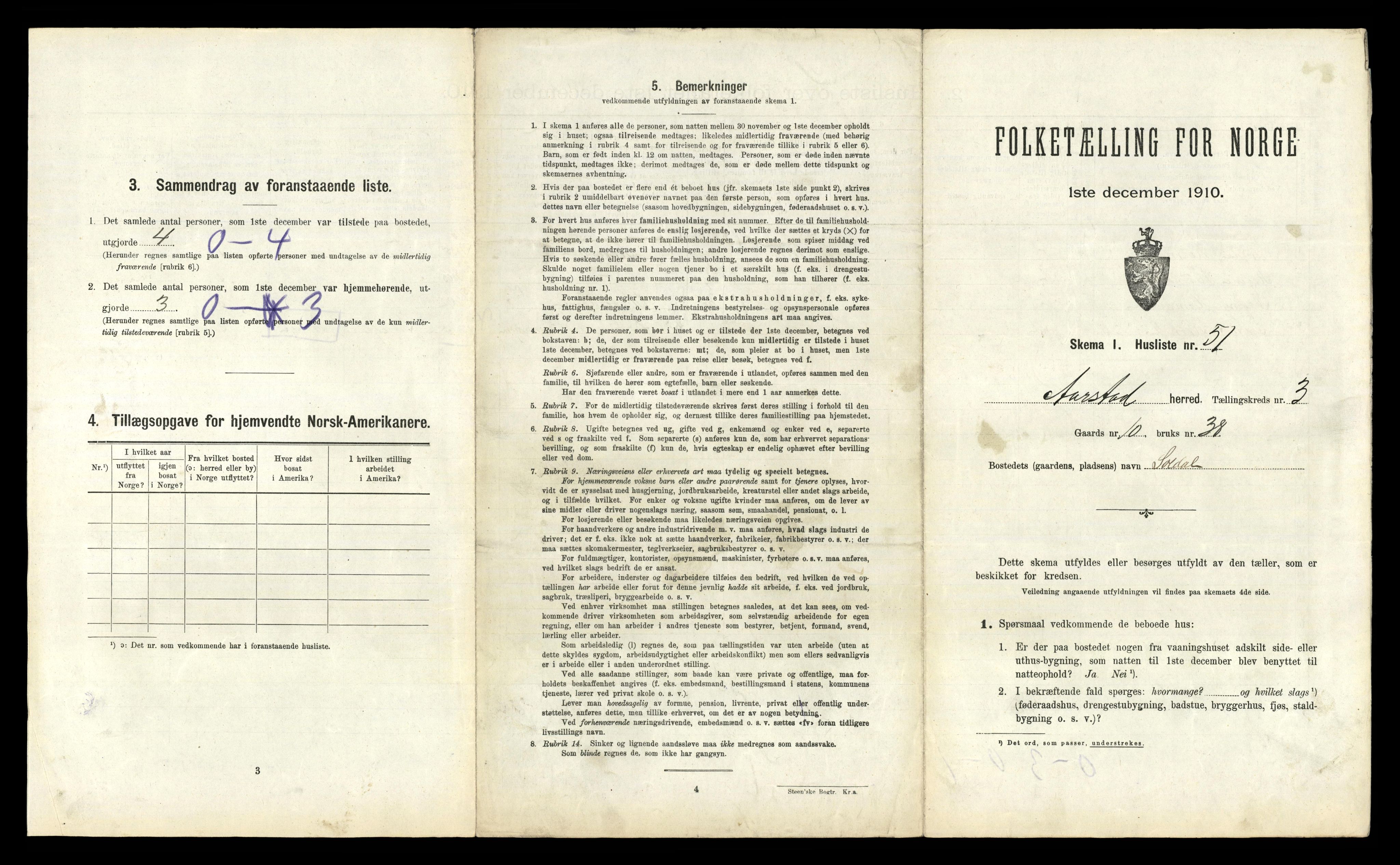 RA, 1910 census for Årstad, 1910, p. 480