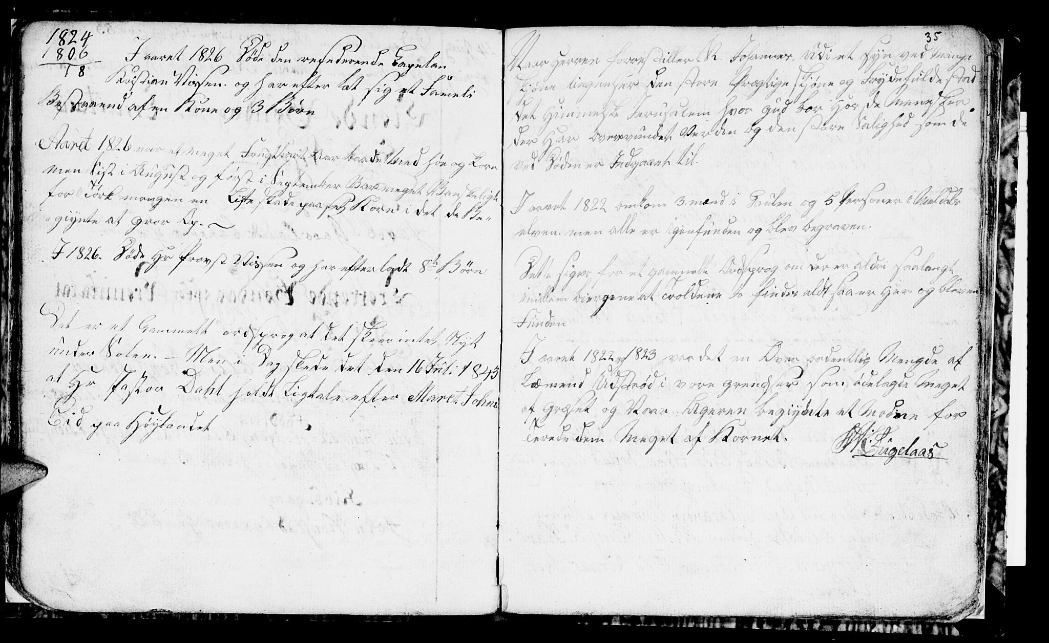 Ministerialprotokoller, klokkerbøker og fødselsregistre - Sør-Trøndelag, SAT/A-1456/694/L1129: Parish register (copy) no. 694C01, 1793-1815, p. 35