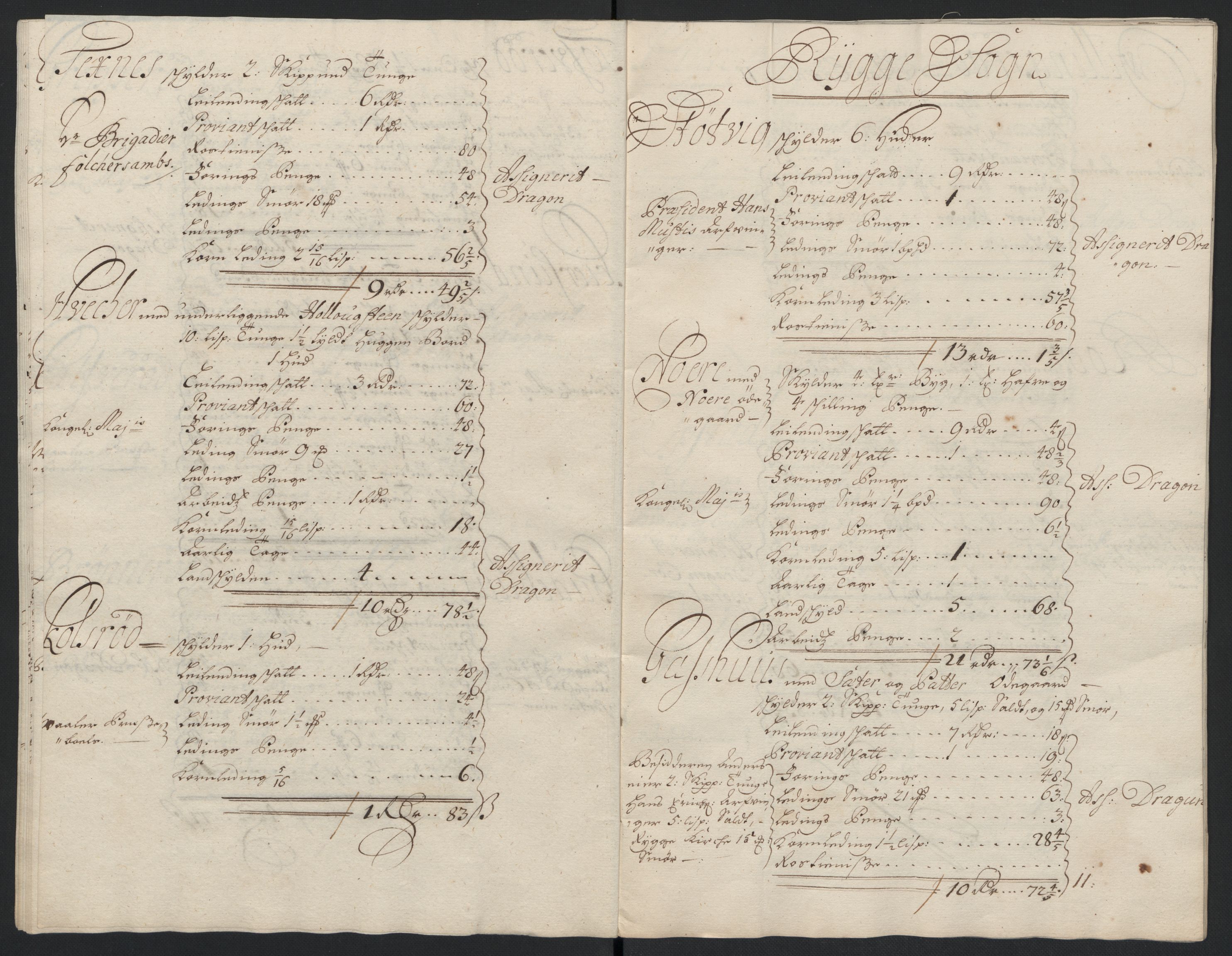 Rentekammeret inntil 1814, Reviderte regnskaper, Fogderegnskap, AV/RA-EA-4092/R04/L0134: Fogderegnskap Moss, Onsøy, Tune, Veme og Åbygge, 1707-1708, p. 297