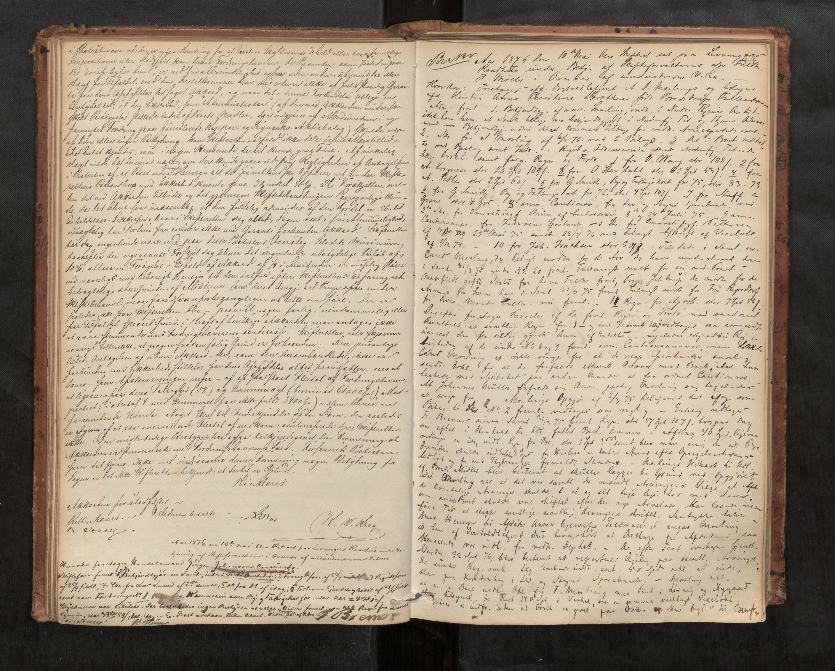 Stjør- og Verdal sorenskriveri, AV/SAT-A-4167/1/3/3A/L0061: Skifteprotokoll for Levanger, 1871-1900, p. 44