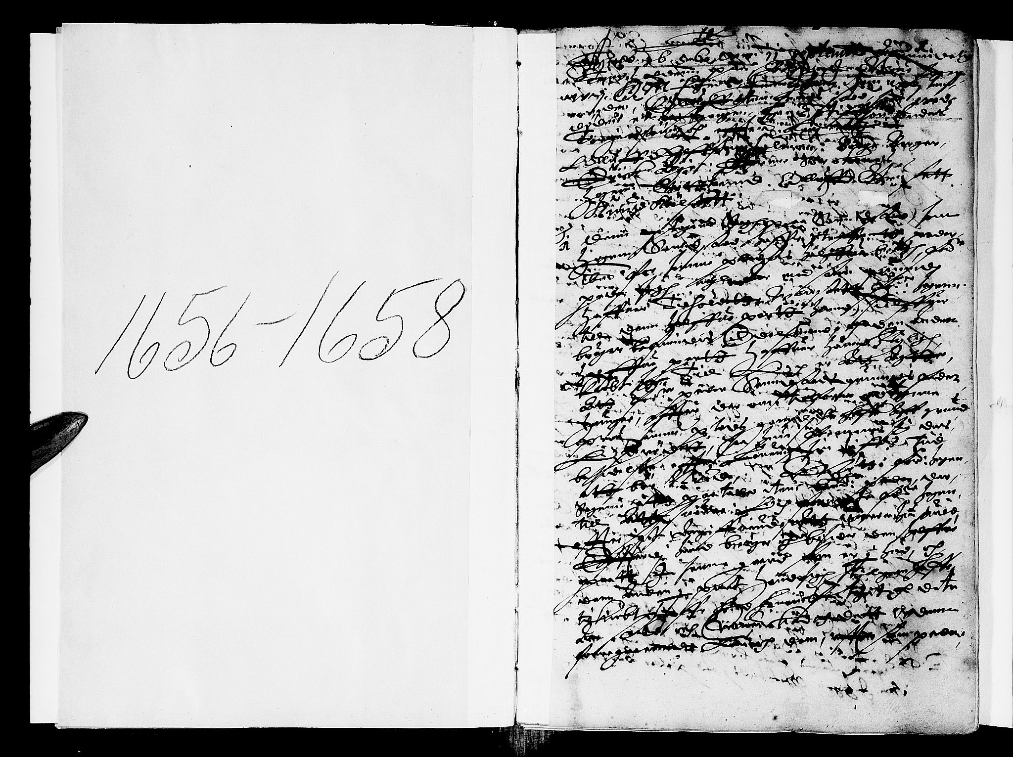 Solør og Østerdalen sorenskriveri, SAH/TING-024/G/Gb/L0005: Tingbok, 1656-1658, p. 0b-1a