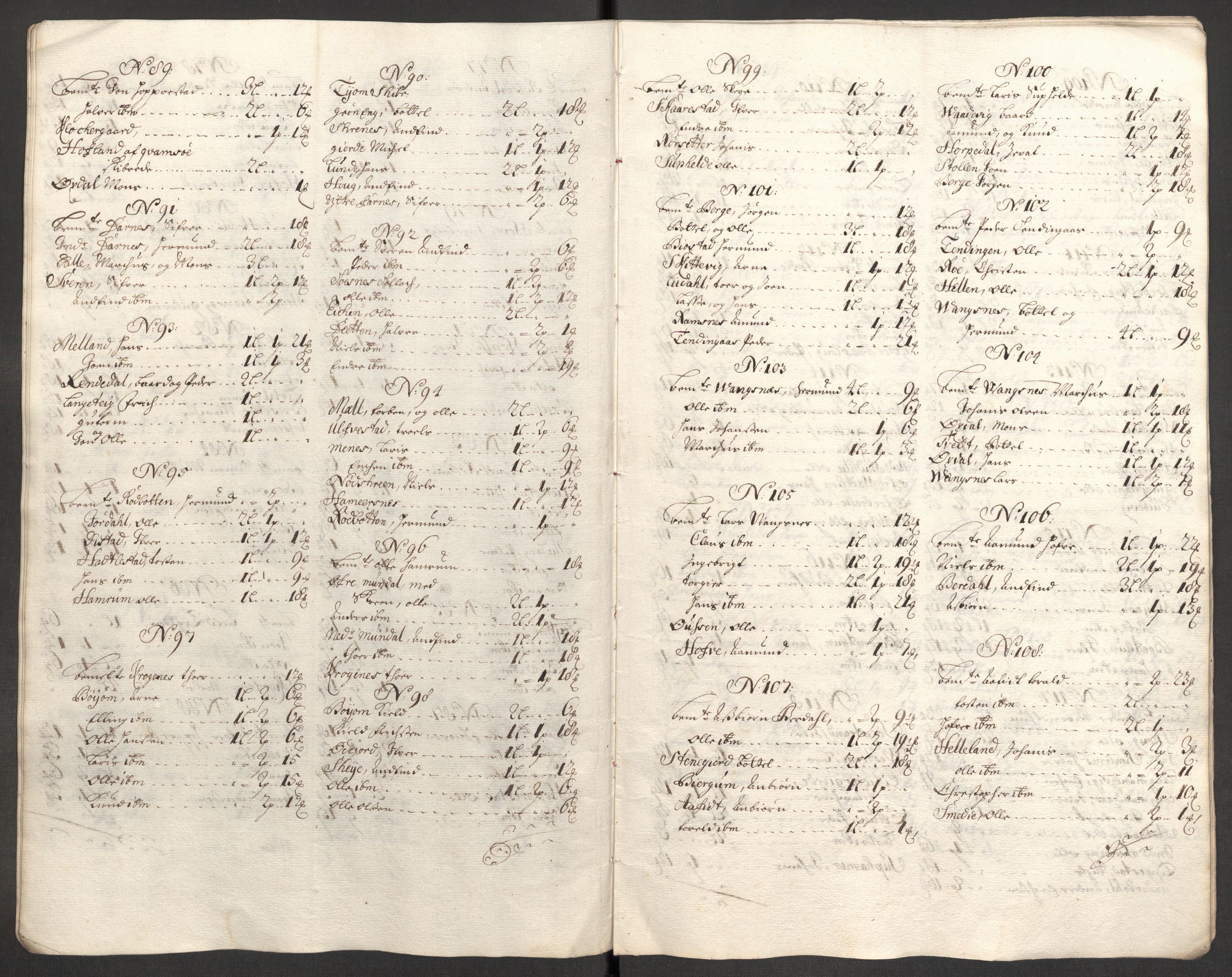 Rentekammeret inntil 1814, Reviderte regnskaper, Fogderegnskap, AV/RA-EA-4092/R52/L3314: Fogderegnskap Sogn, 1705-1707, p. 120