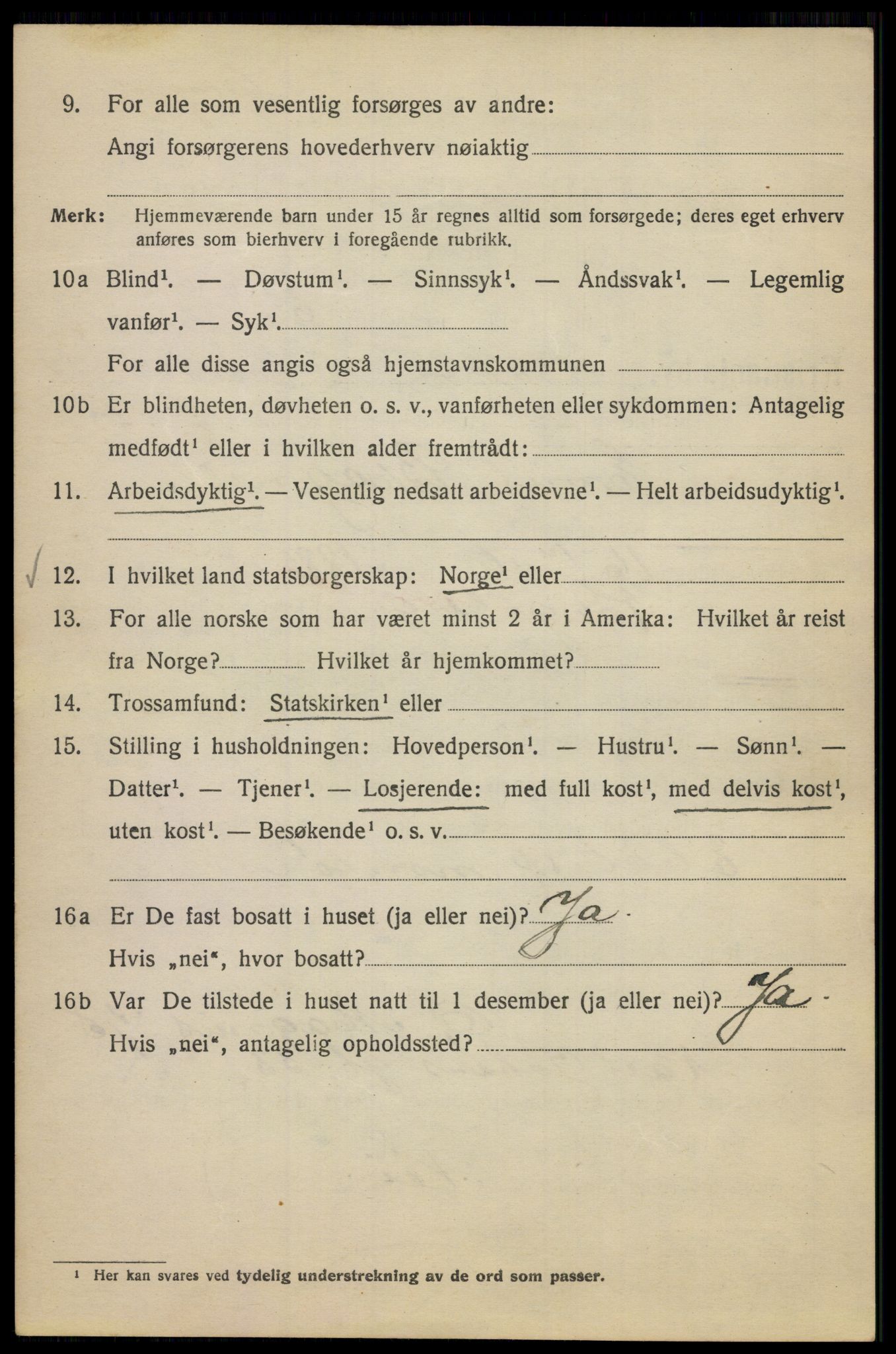 SAO, 1920 census for Kristiania, 1920, p. 164102