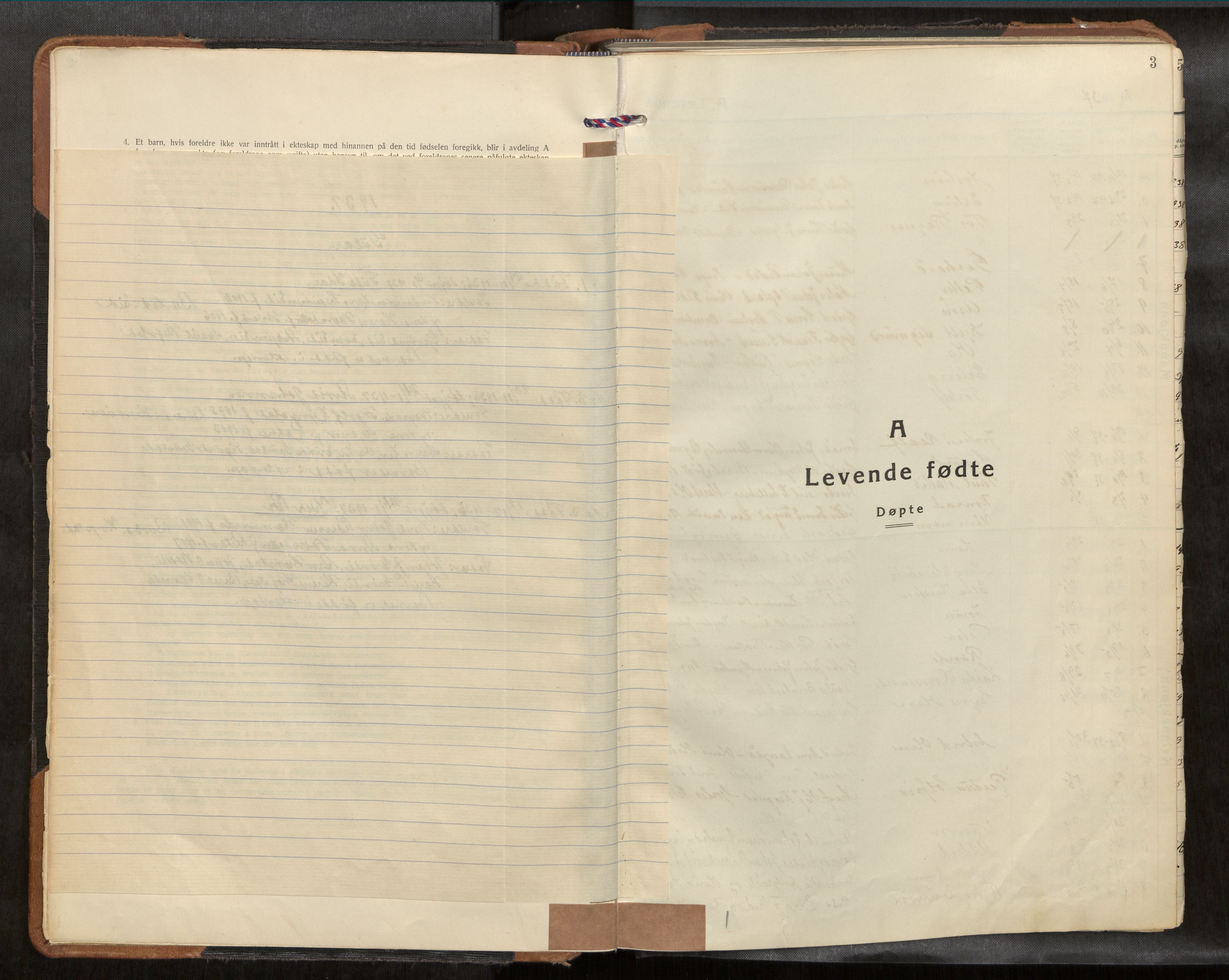 Ministerialprotokoller, klokkerbøker og fødselsregistre - Sør-Trøndelag, AV/SAT-A-1456/694/L1134b: Parish register (copy) no. 694C07, 1937-1984, p. 3