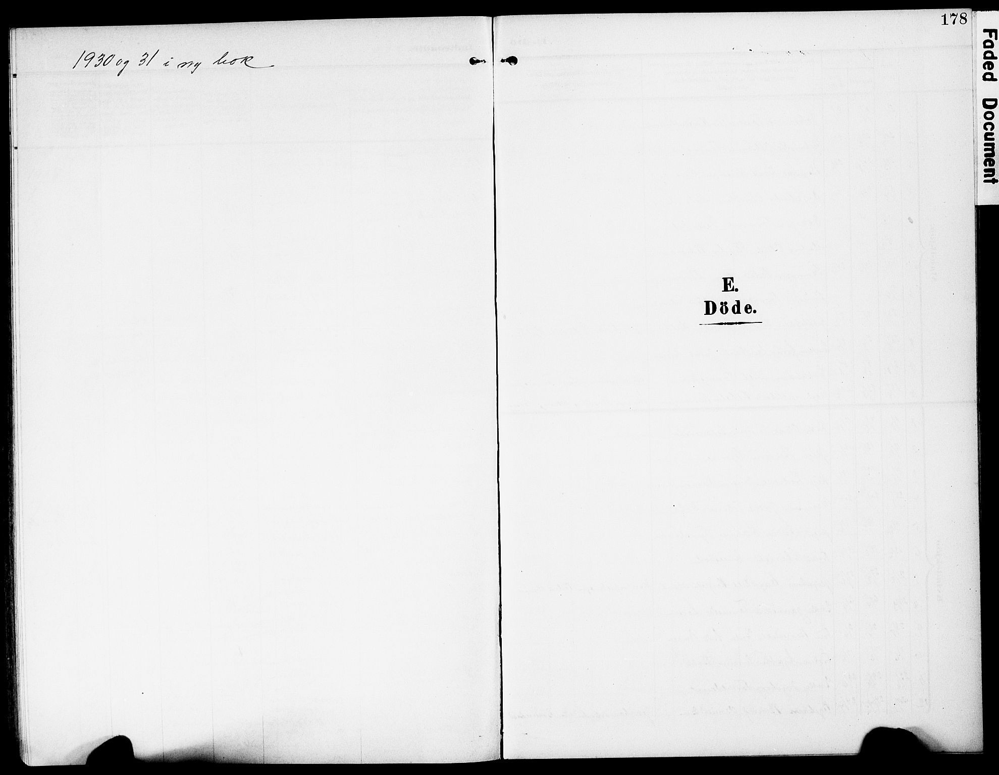 Flekkefjord sokneprestkontor, SAK/1111-0012/F/Fb/Fba/L0001: Parish register (copy) no. B 1, 1903-1931, p. 178