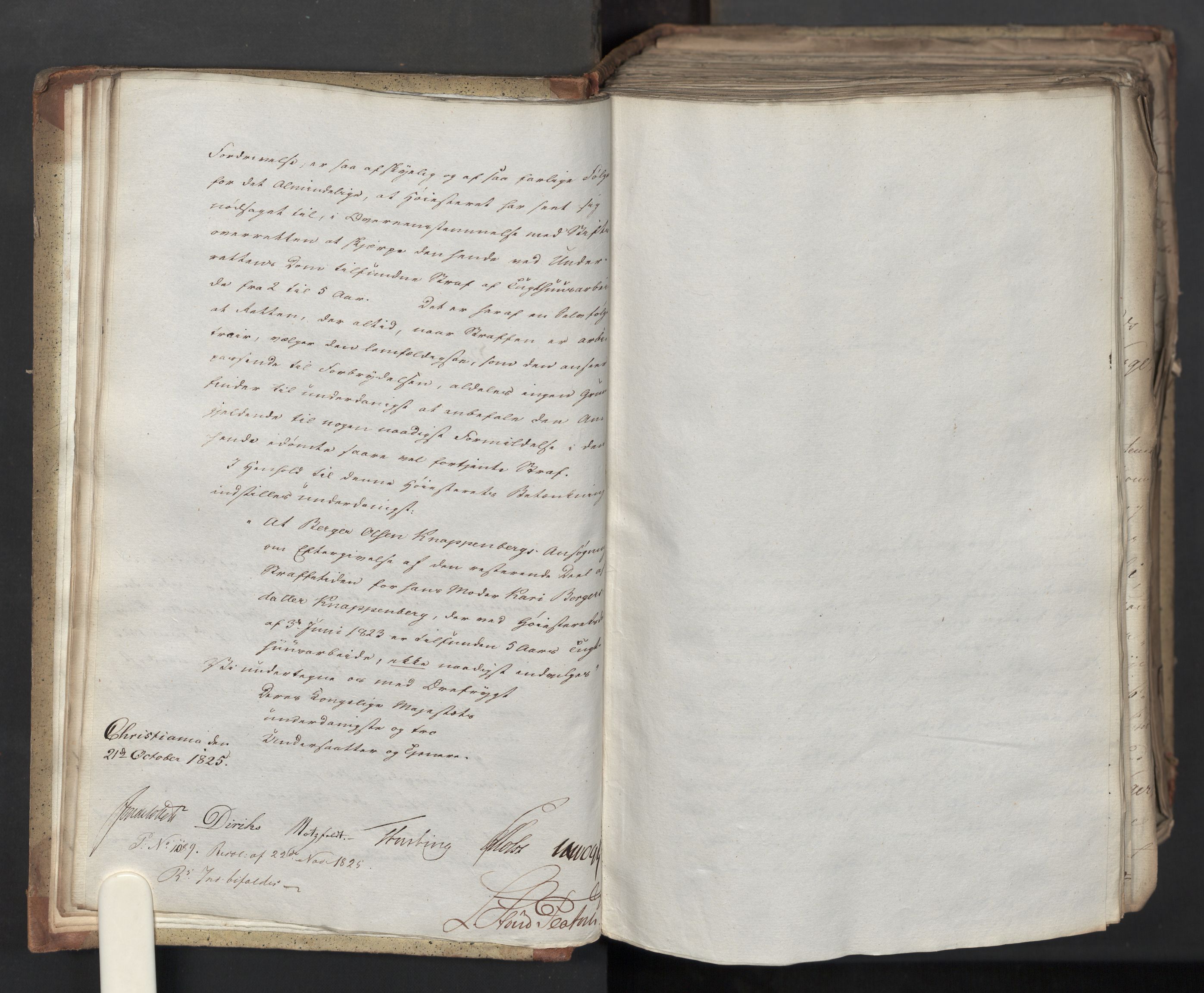 Statsrådsavdelingen i Stockholm, AV/RA-S-1003/D/Da/L0044: Regjeringsinnstillinger nr. 2846-3066, 1825, p. 25