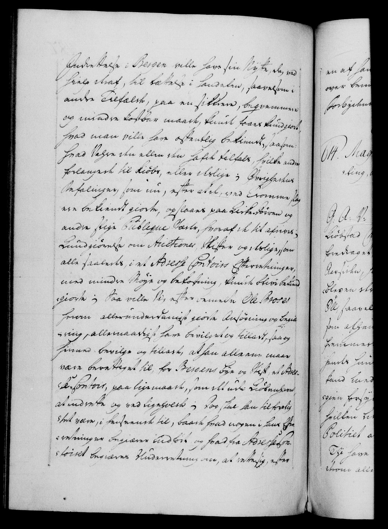 Danske Kanselli 1572-1799, AV/RA-EA-3023/F/Fc/Fca/Fcaa/L0042: Norske registre, 1763-1766, p. 487b