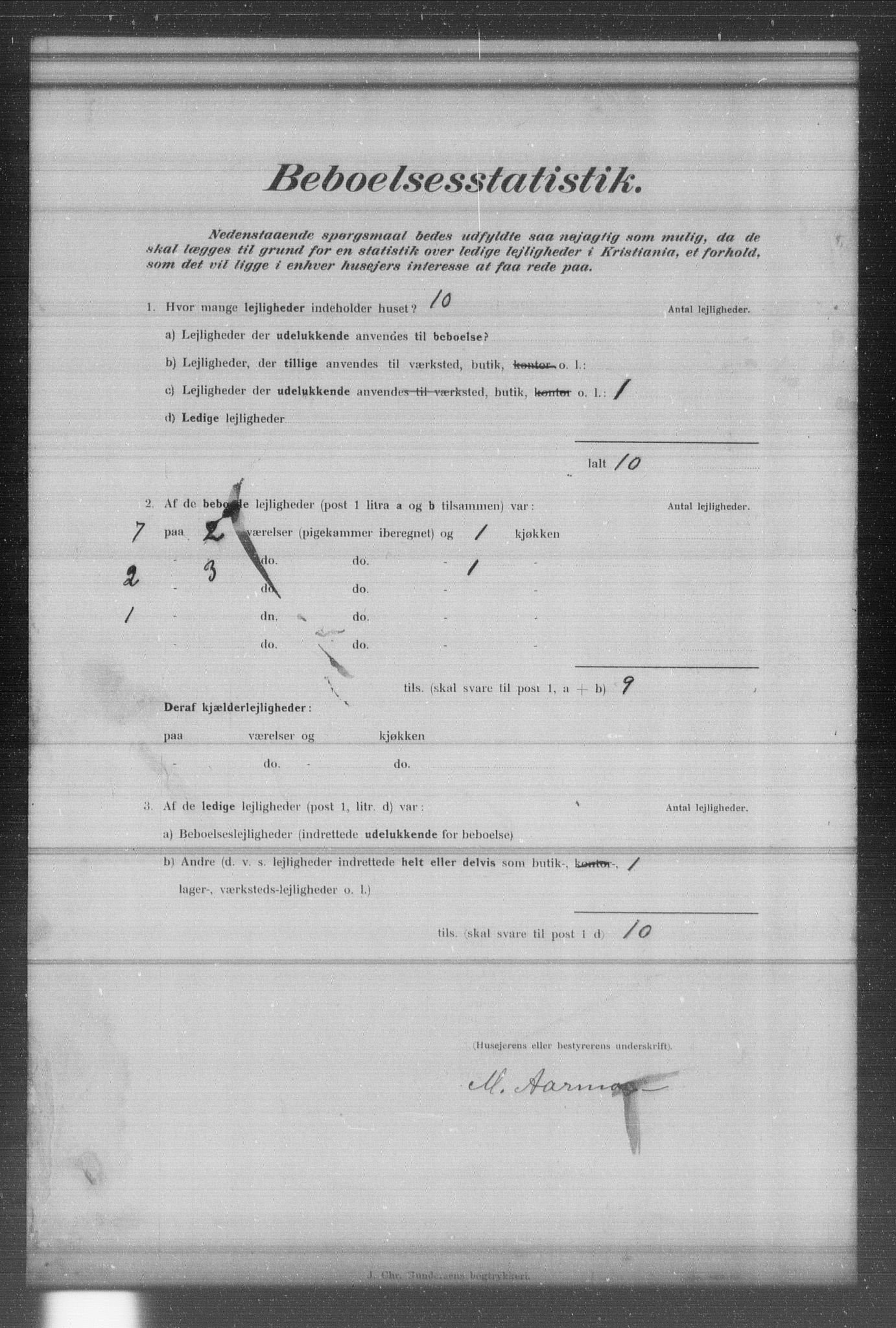 OBA, Municipal Census 1902 for Kristiania, 1902, p. 13761