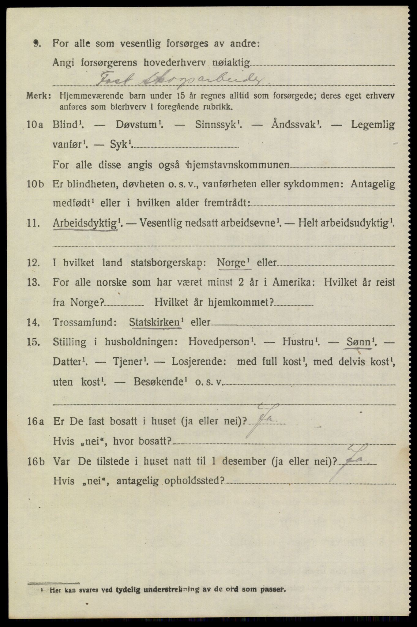 SAKO, 1920 census for Drangedal, 1920, p. 8462