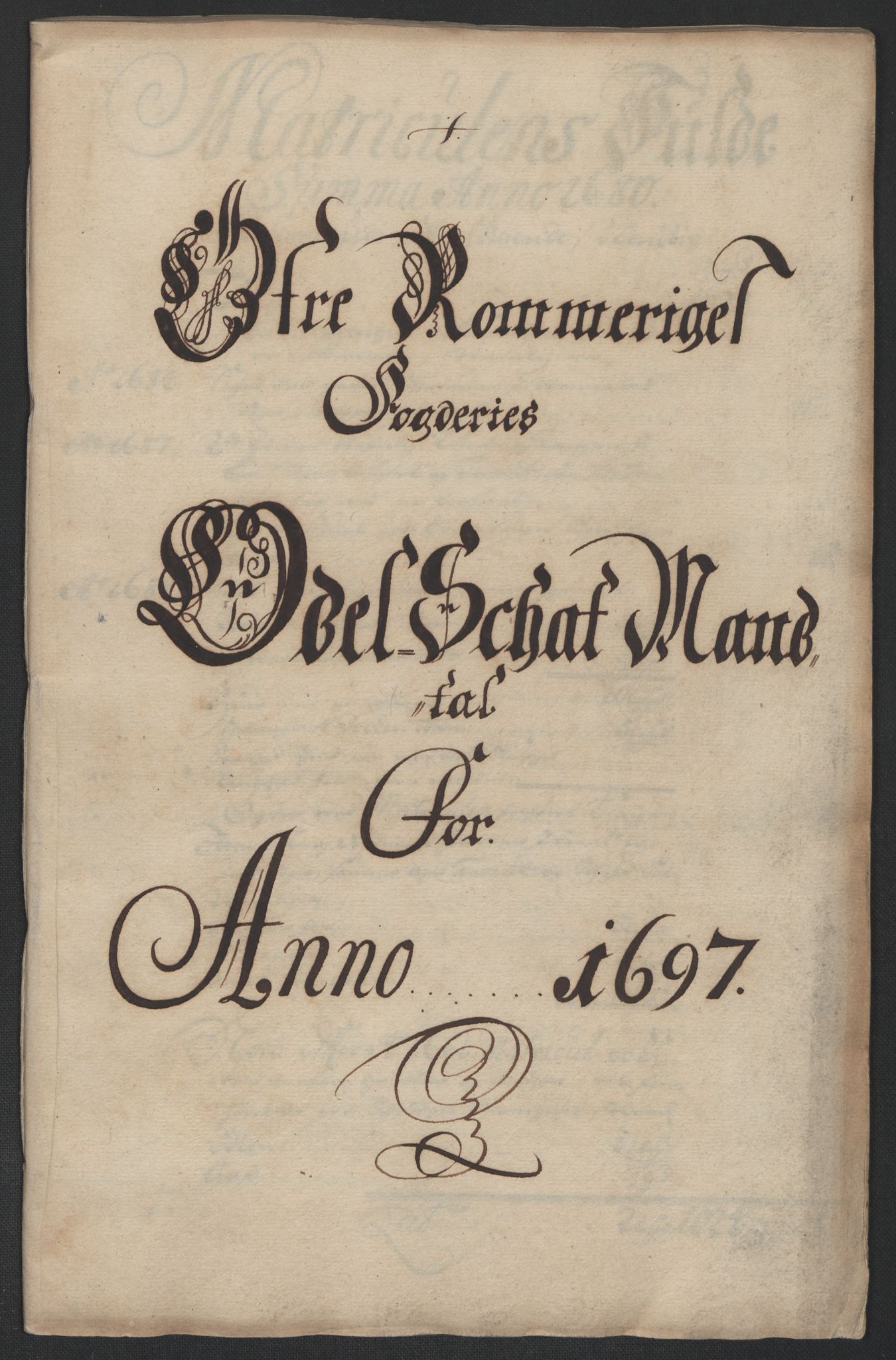 Rentekammeret inntil 1814, Reviderte regnskaper, Fogderegnskap, RA/EA-4092/R12/L0709: Fogderegnskap Øvre Romerike, 1697, p. 232