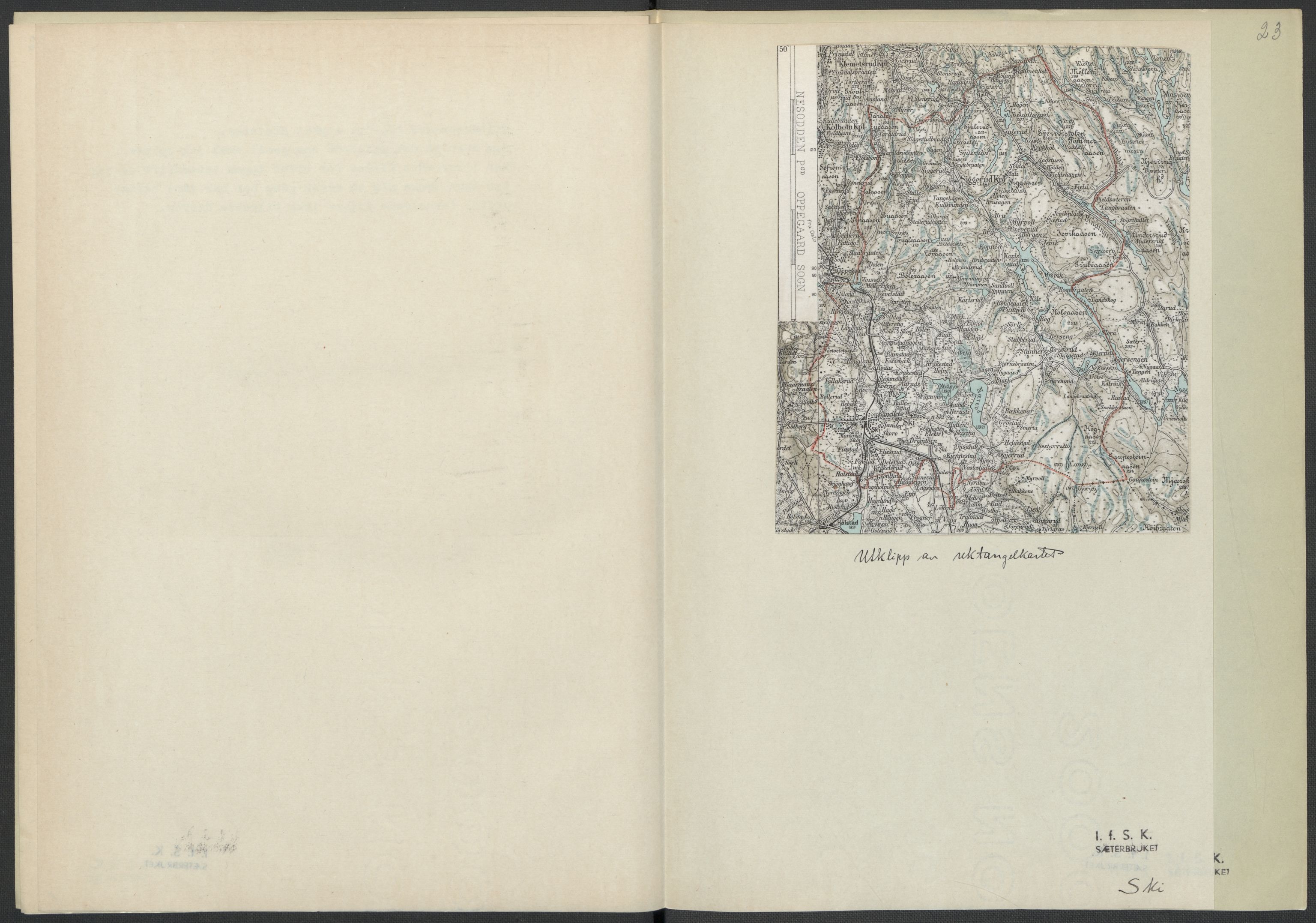 Instituttet for sammenlignende kulturforskning, RA/PA-0424/F/Fc/L0002/0002: Eske B2: / Akershus (perm II), 1932-1936, p. 23