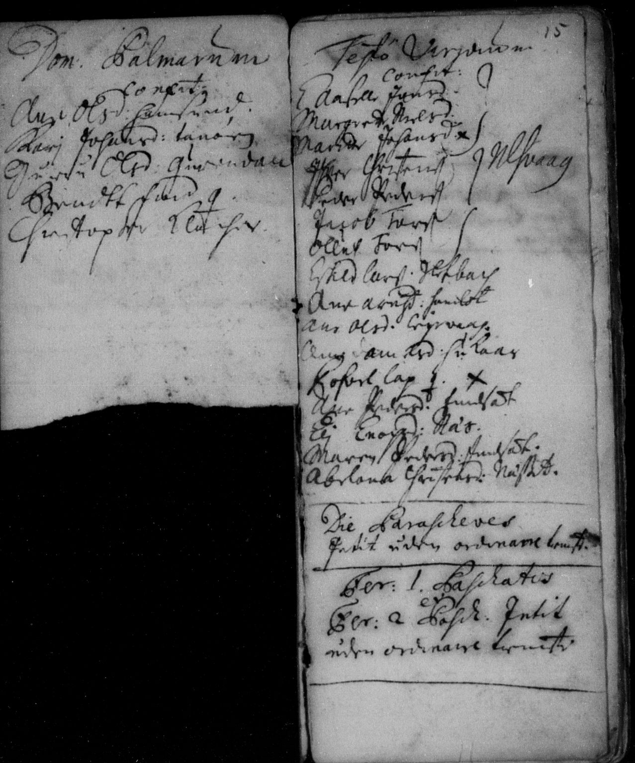 Ministerialprotokoller, klokkerbøker og fødselsregistre - Nordland, AV/SAT-A-1459/859/L0840: Parish register (official) no. 859A00, 1708-1738, p. 15